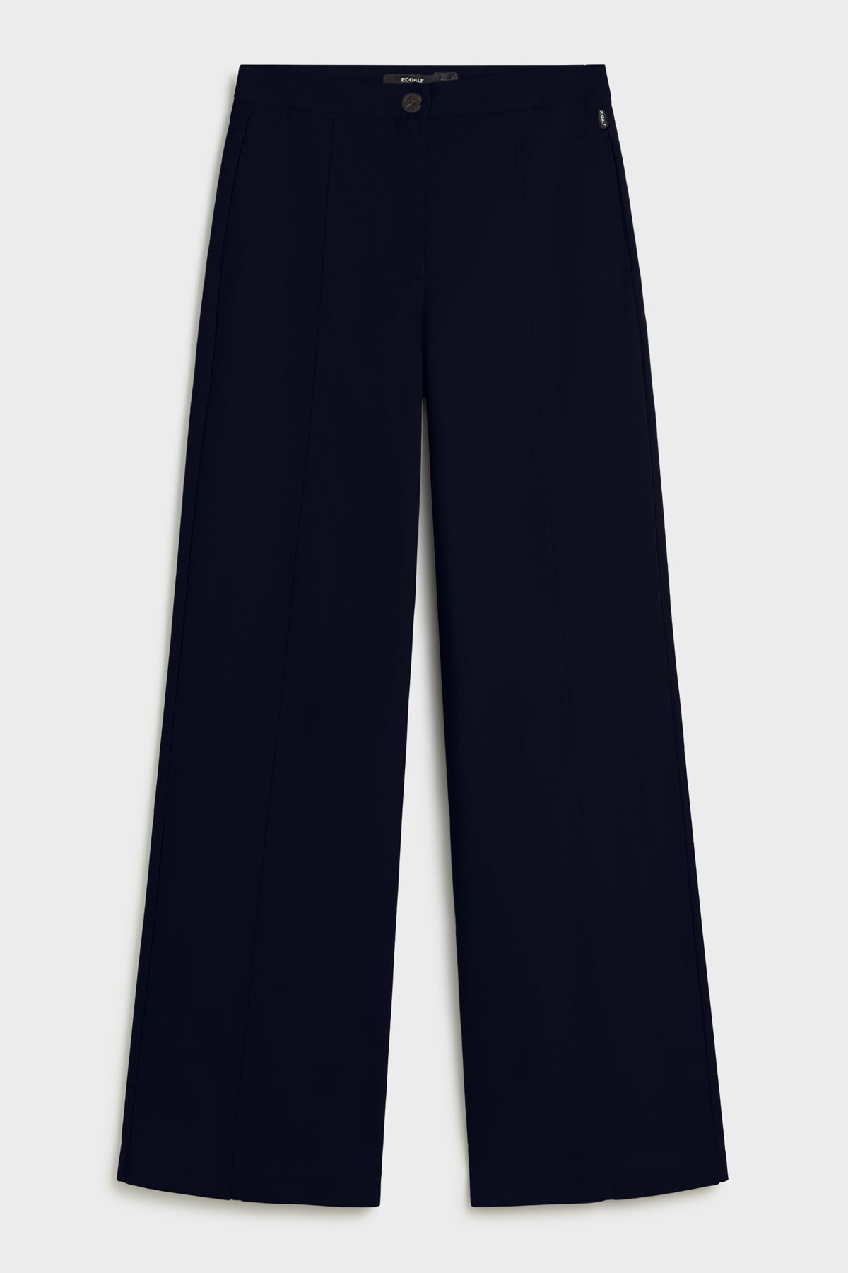 BAUMWOLLHOSE IN MARINEBLAU MIT BLAUEN BERGMUSTERN