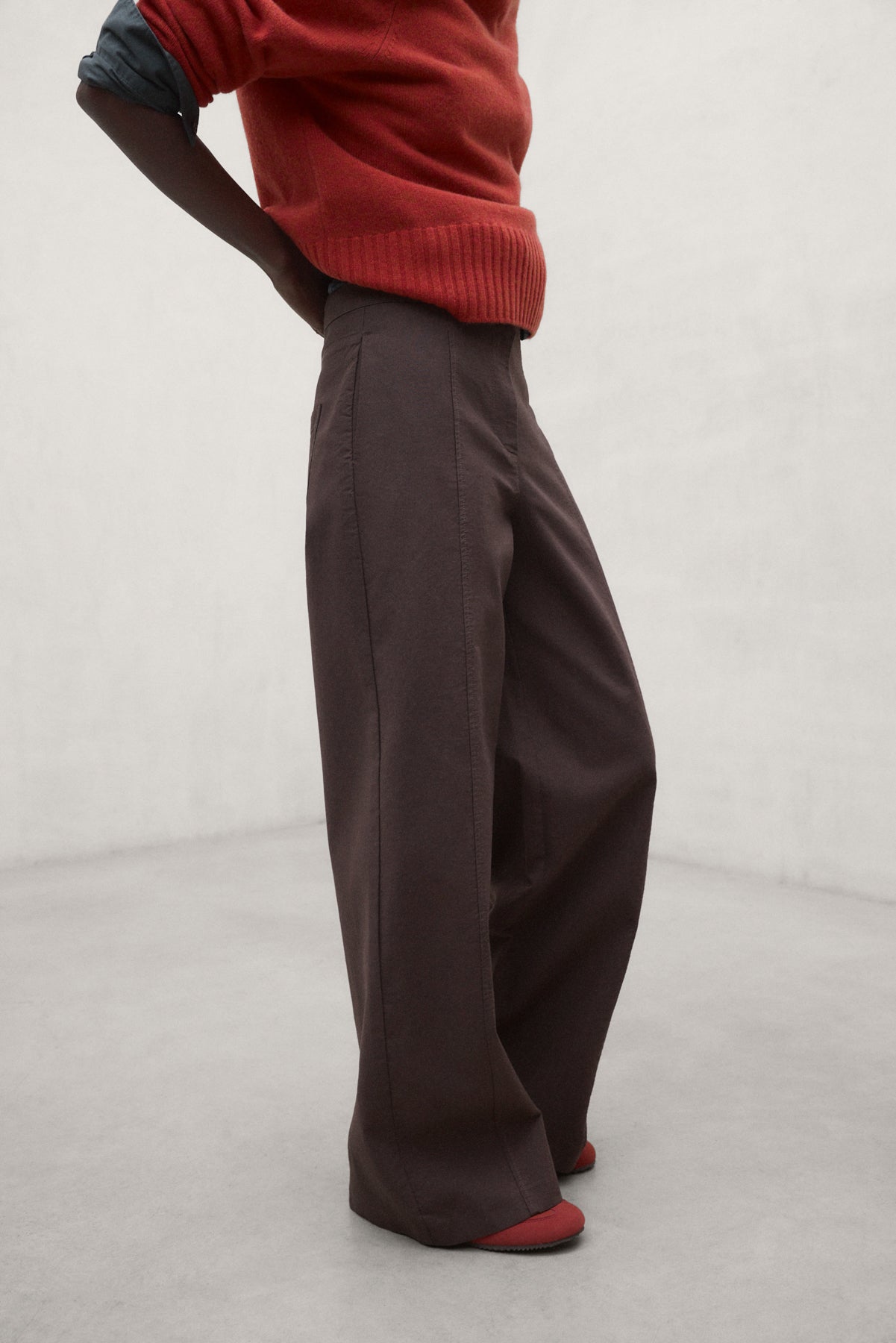 BROWN SIERRA TROUSERS