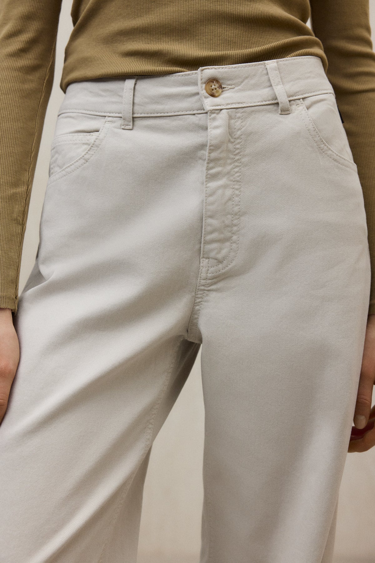 BEIGE VALLEY TROUSERS