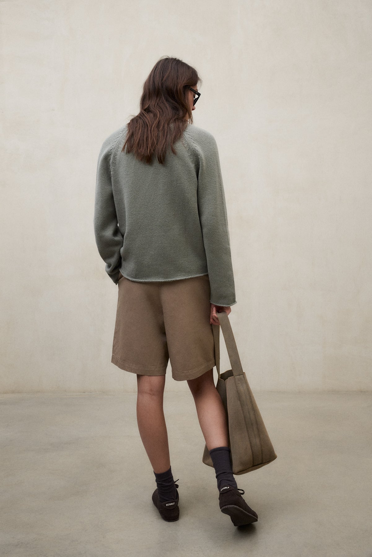 BEIGE VALENTINA SHORTS