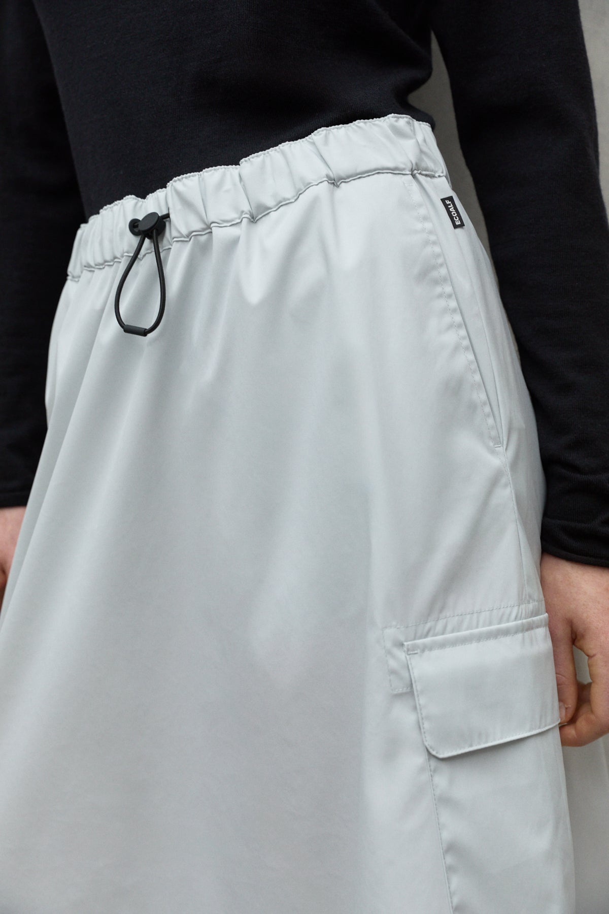 LIGHT GREY KANO SKIRT