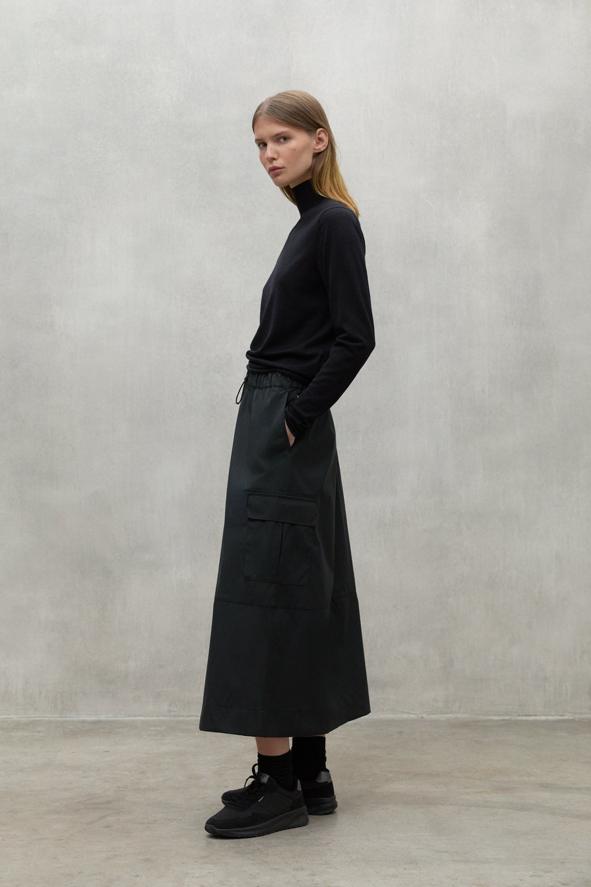 Ecoalf BLACK KANO SKIRT