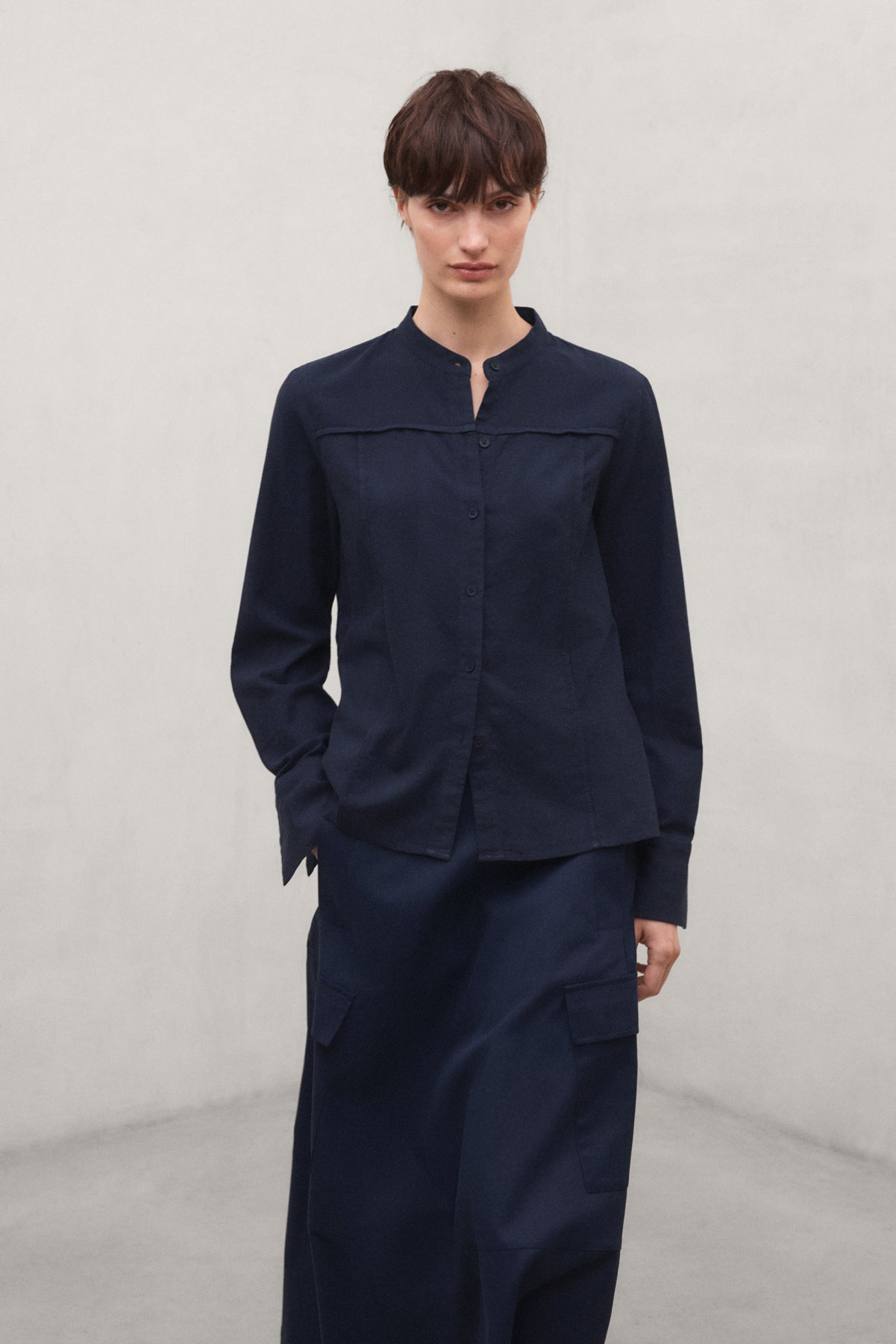 HEMD ALCALA MARINEBLAU