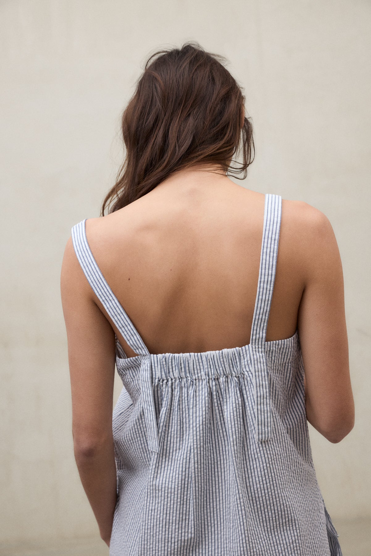 CAMISA ARIA AZUL Y BLANCO