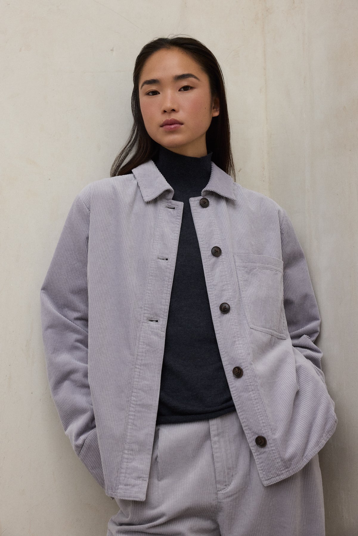 PURPLE COTANA OVERSHIRT