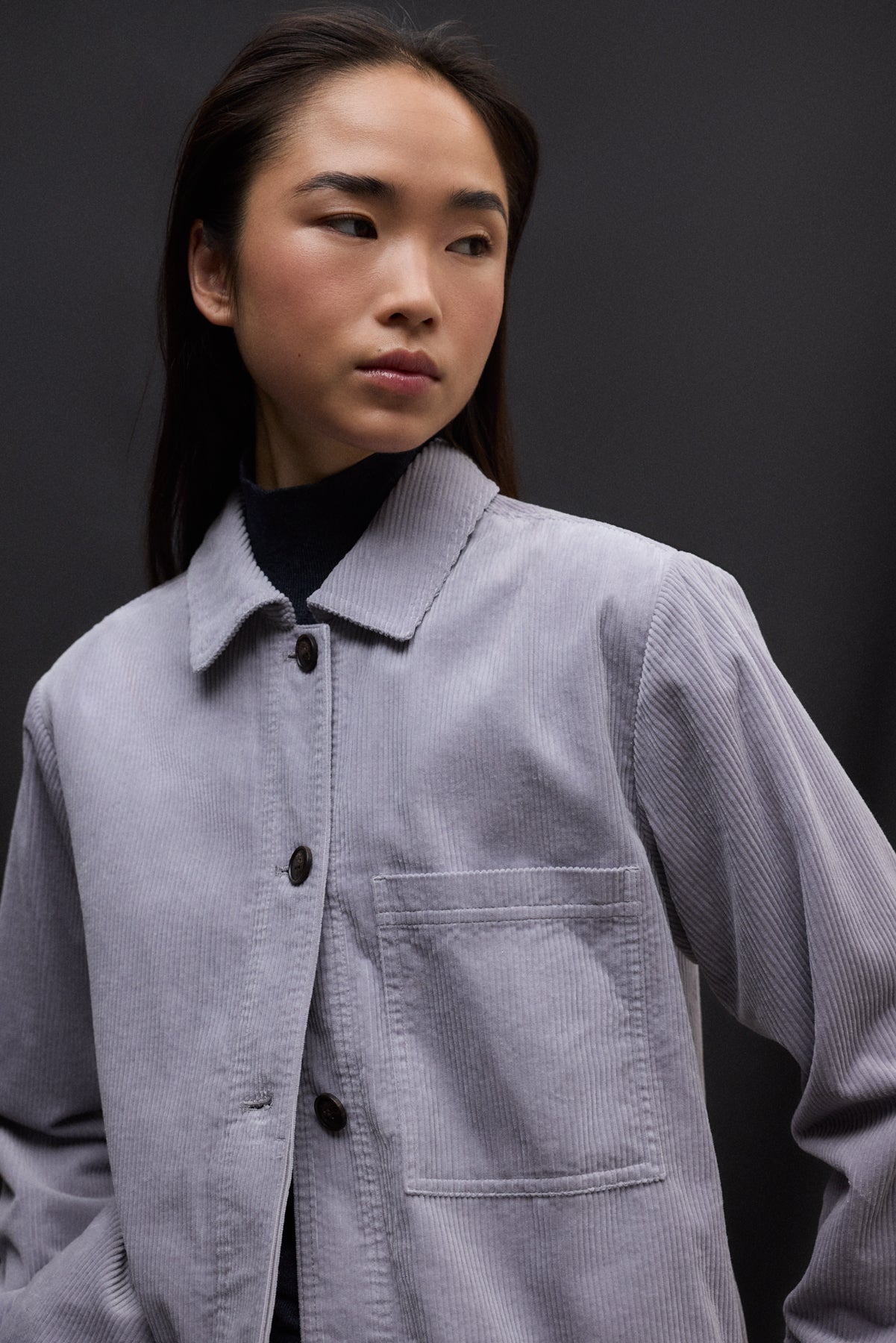 PURPLE COTANA OVERSHIRT
