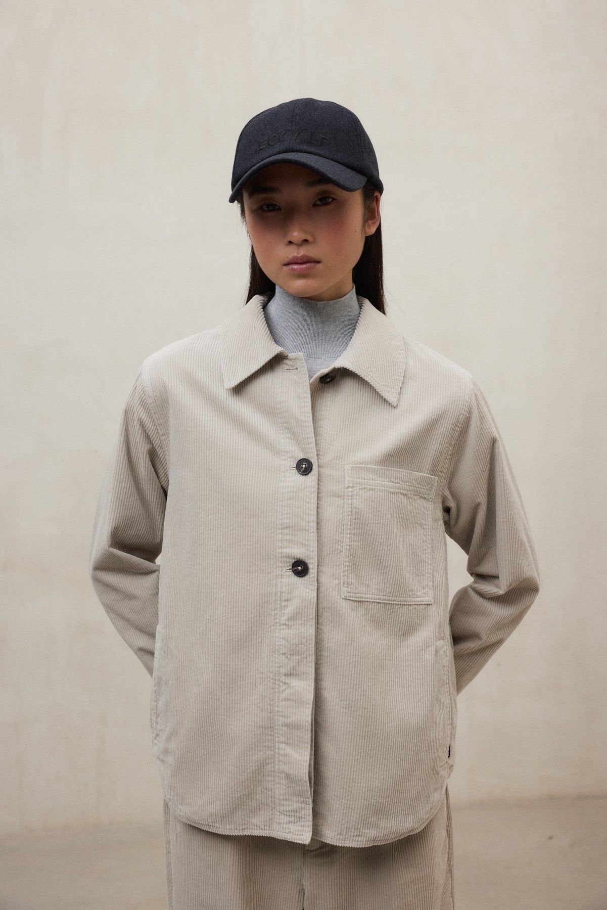 BEIGE COTANA OVERSHIRT