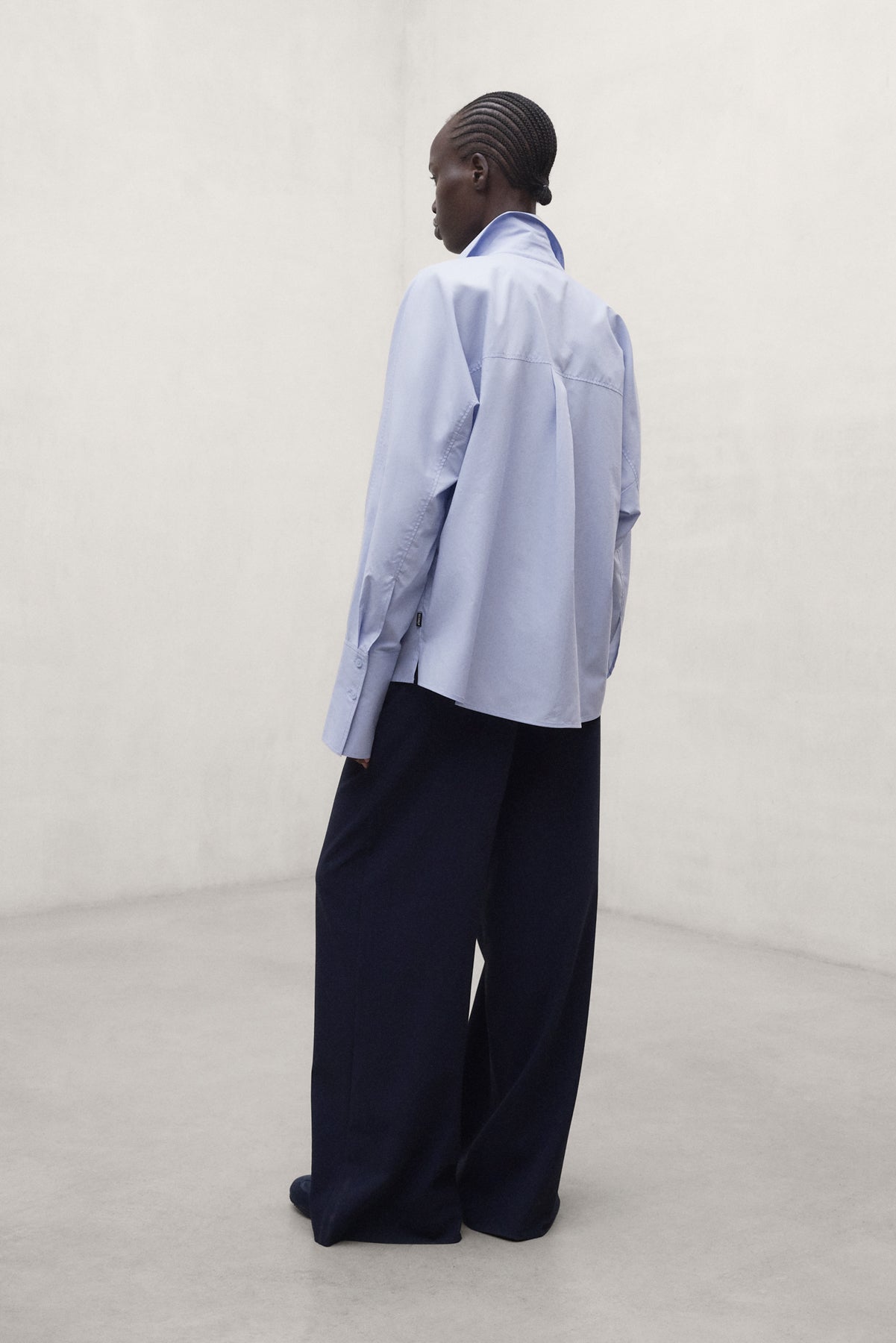 CHEMISE CRESPO BLEUE
