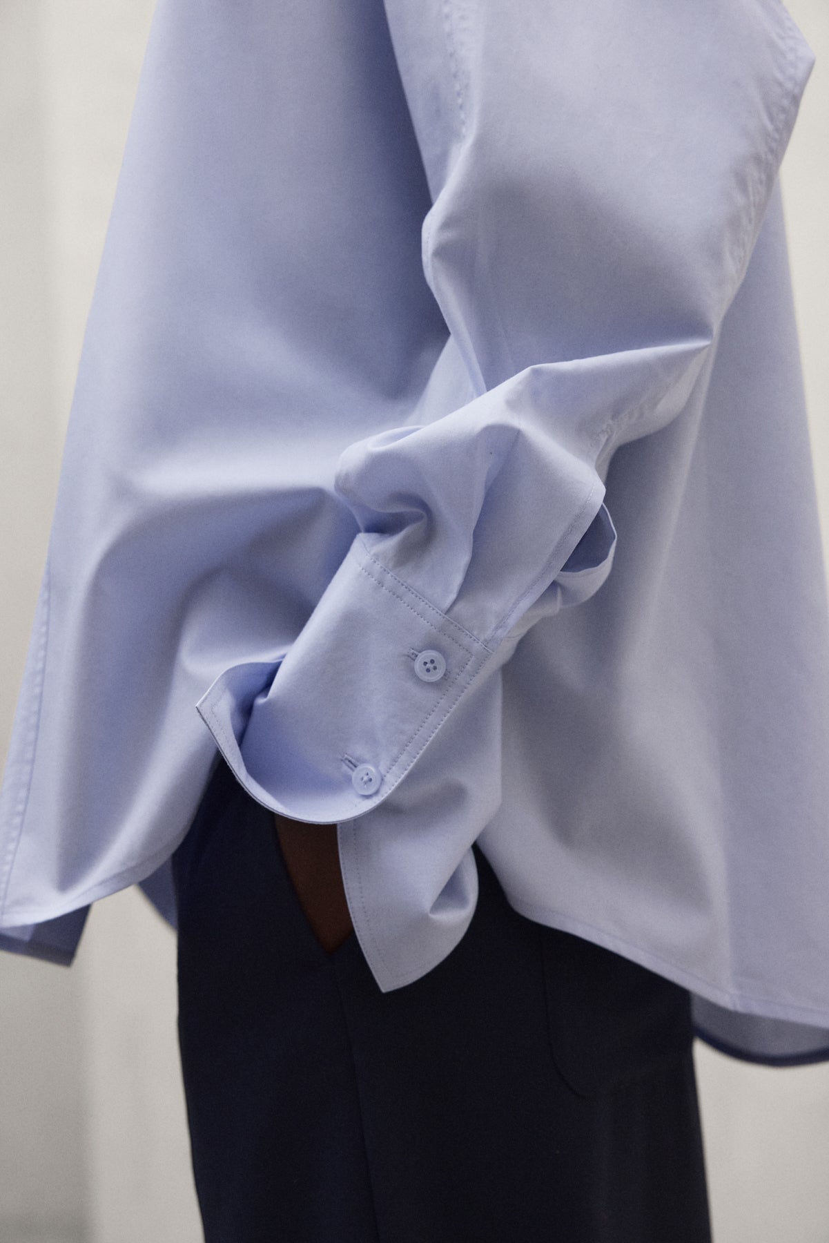 CHEMISE CRESPO BLEUE