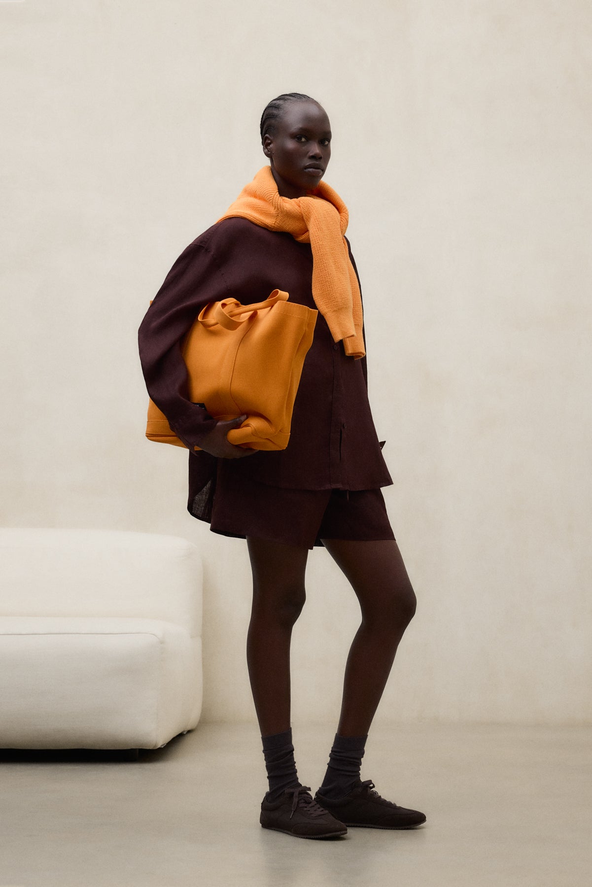 CAMICIA DARIA MARRONE