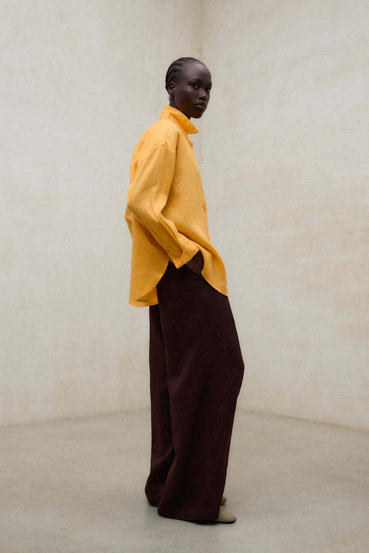 CAMISA DARIA NARANJA