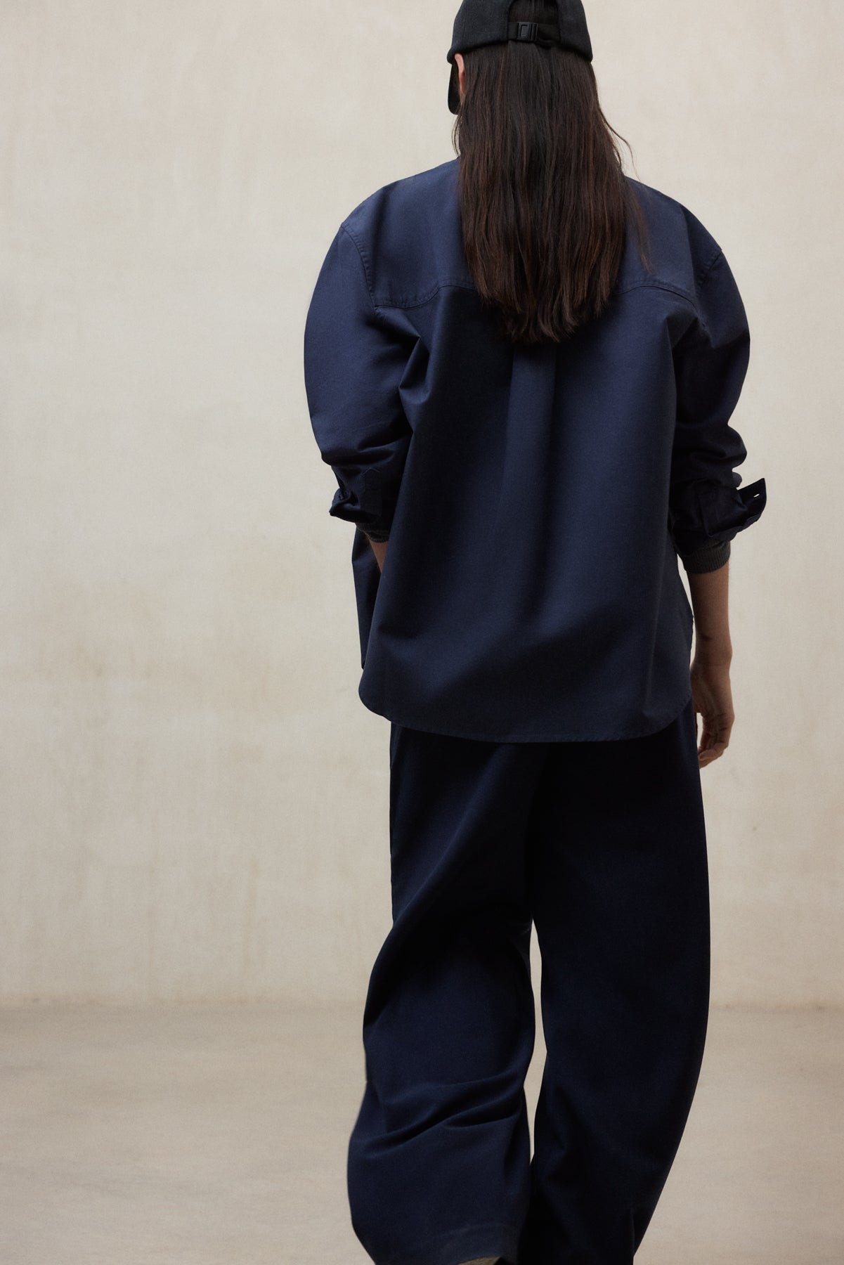 NAVY BLUE ELENA SHIRT