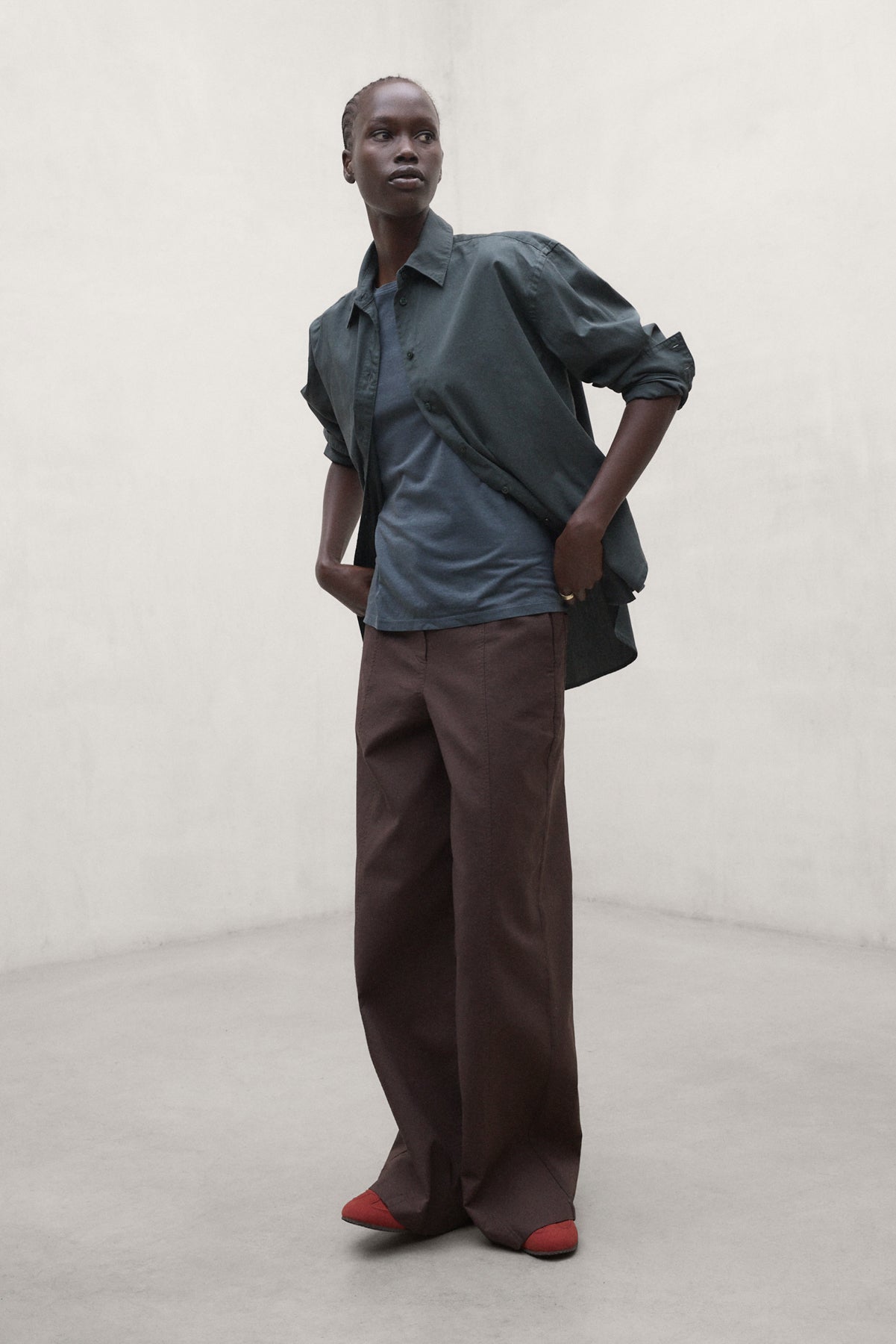 KHAKI ELENA SHIRT
