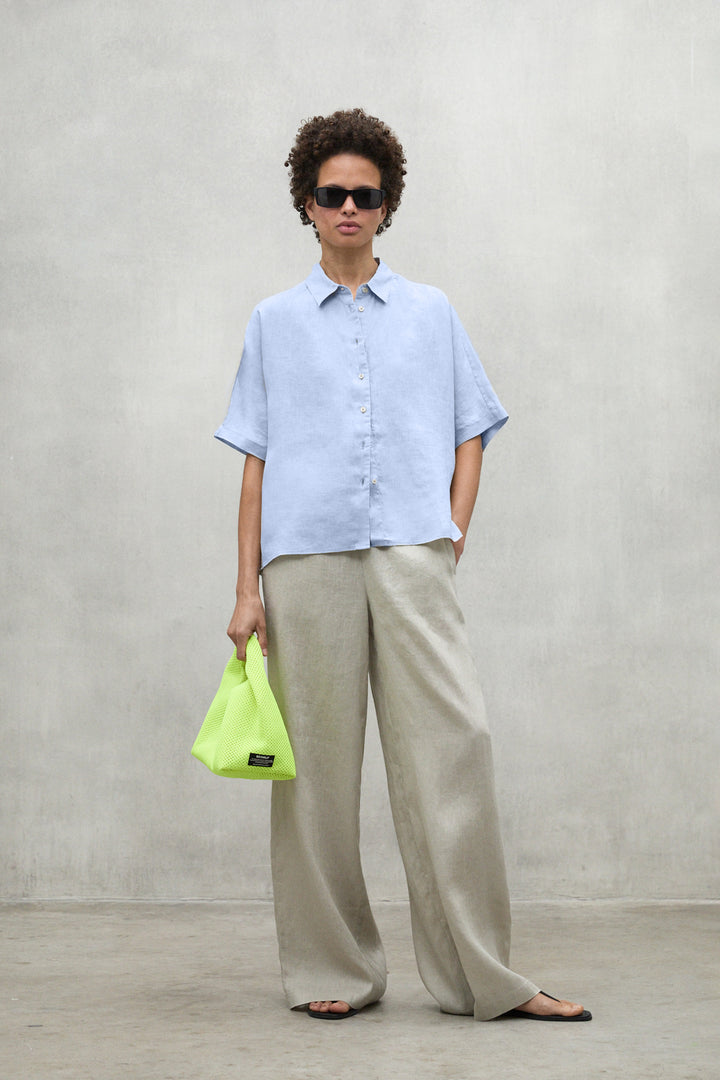 CAMISA MELANIA AZUL CLARO