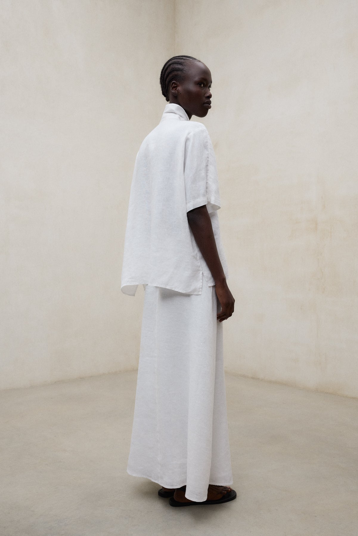 CAMISA MELANIA BLANCA