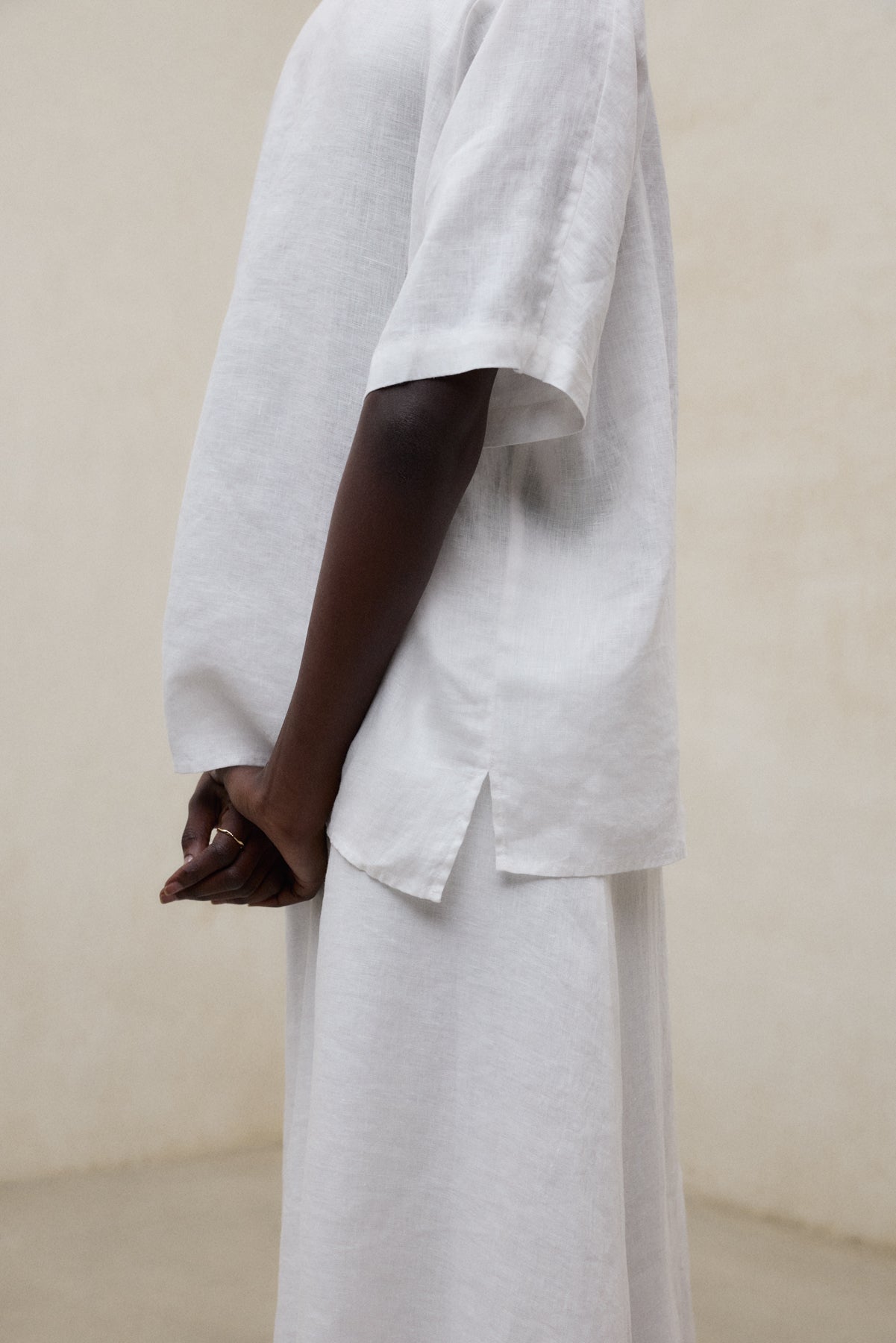 CAMISA MELANIA BLANCA