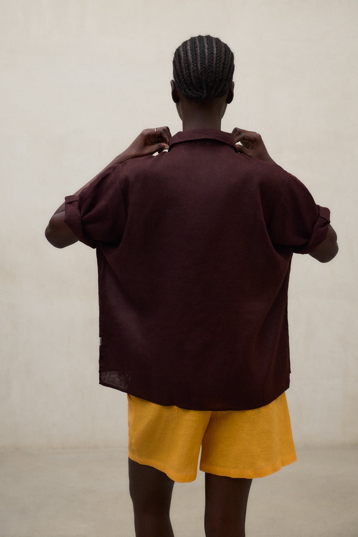 CAMISA MELANIA MARRÓN