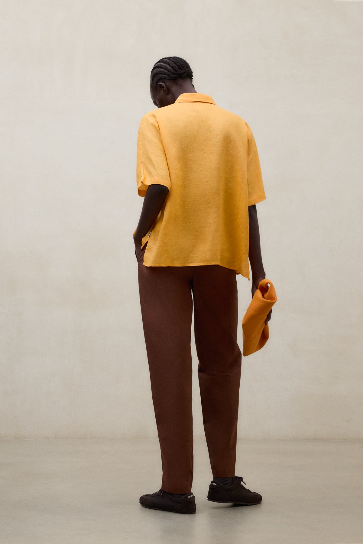 CAMISA MELANIA NARANJA