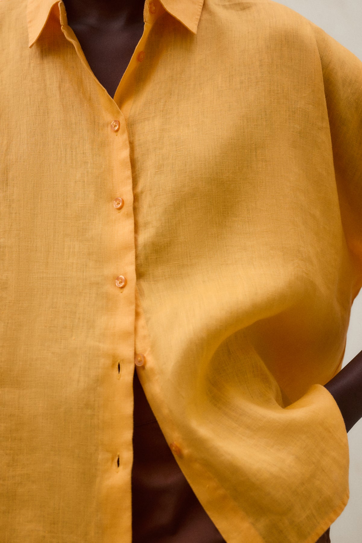 CAMISA MELANIA NARANJA