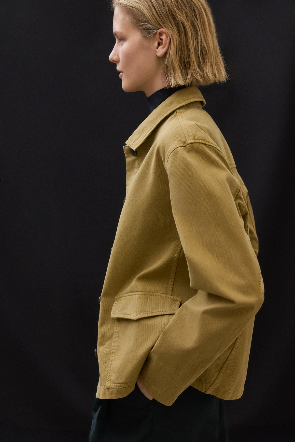 CAMISA MONTANA MOSTAZA