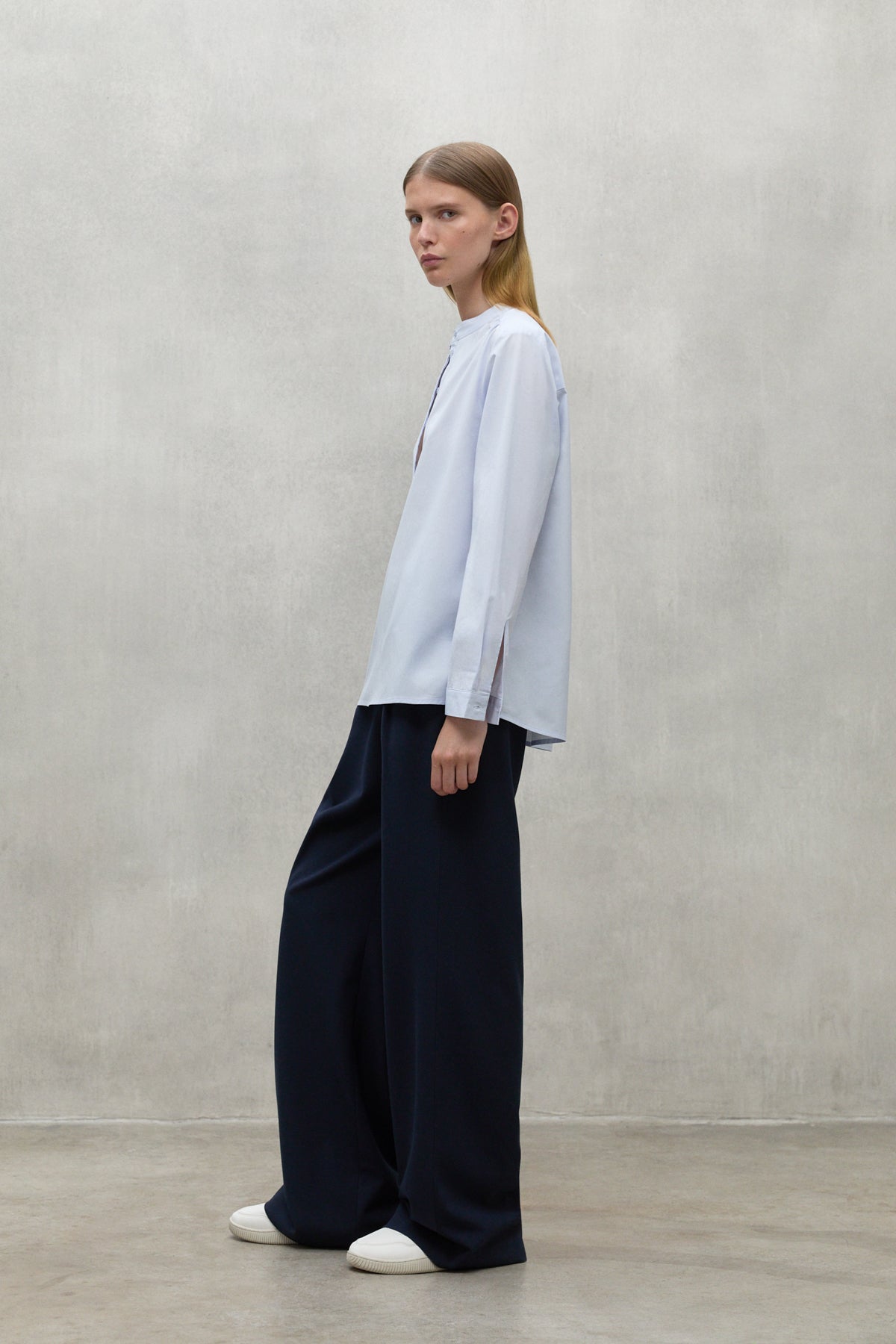 CHEMISE NORA BLEU CLAIR