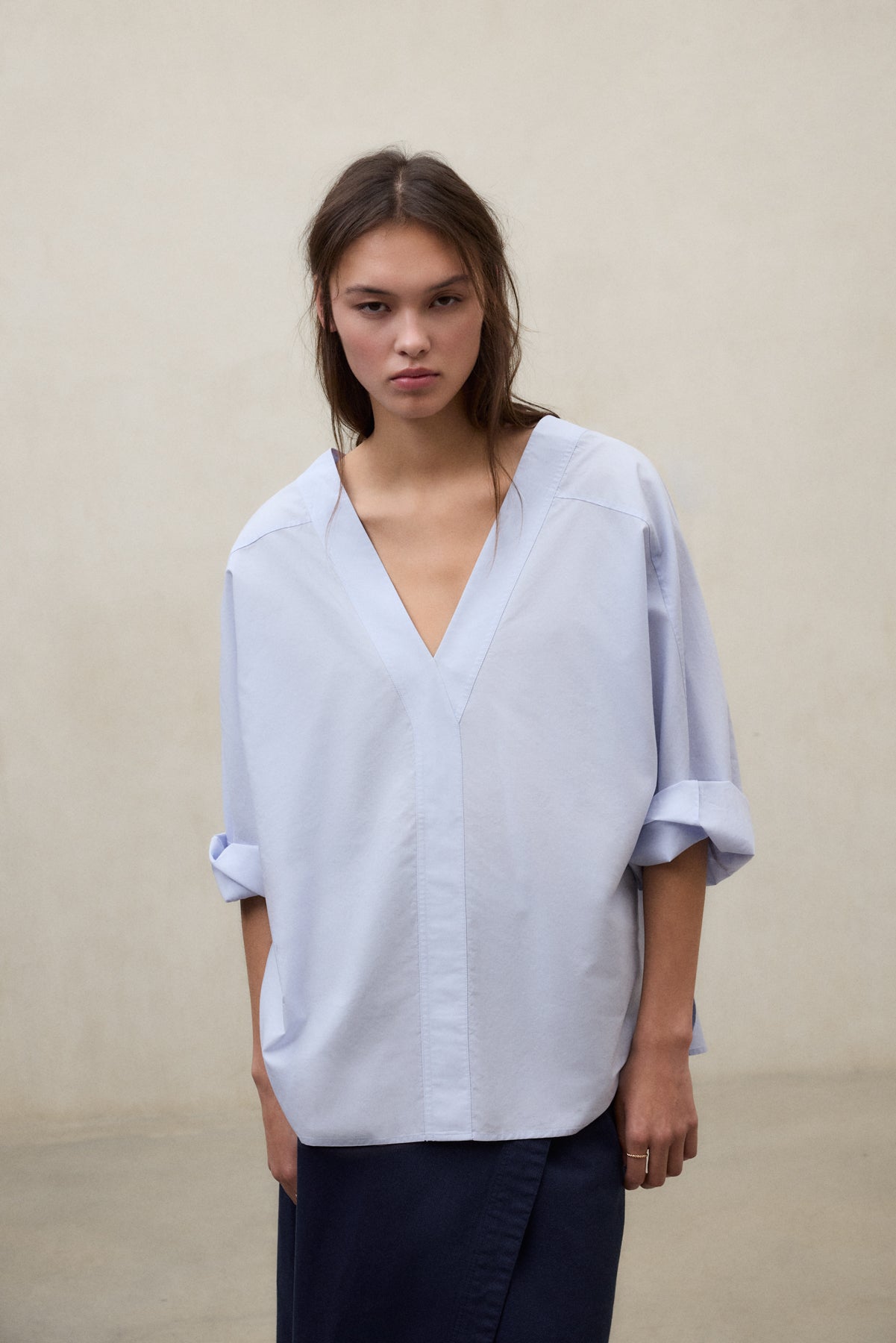 CAMISA PIA AZUL CLARO