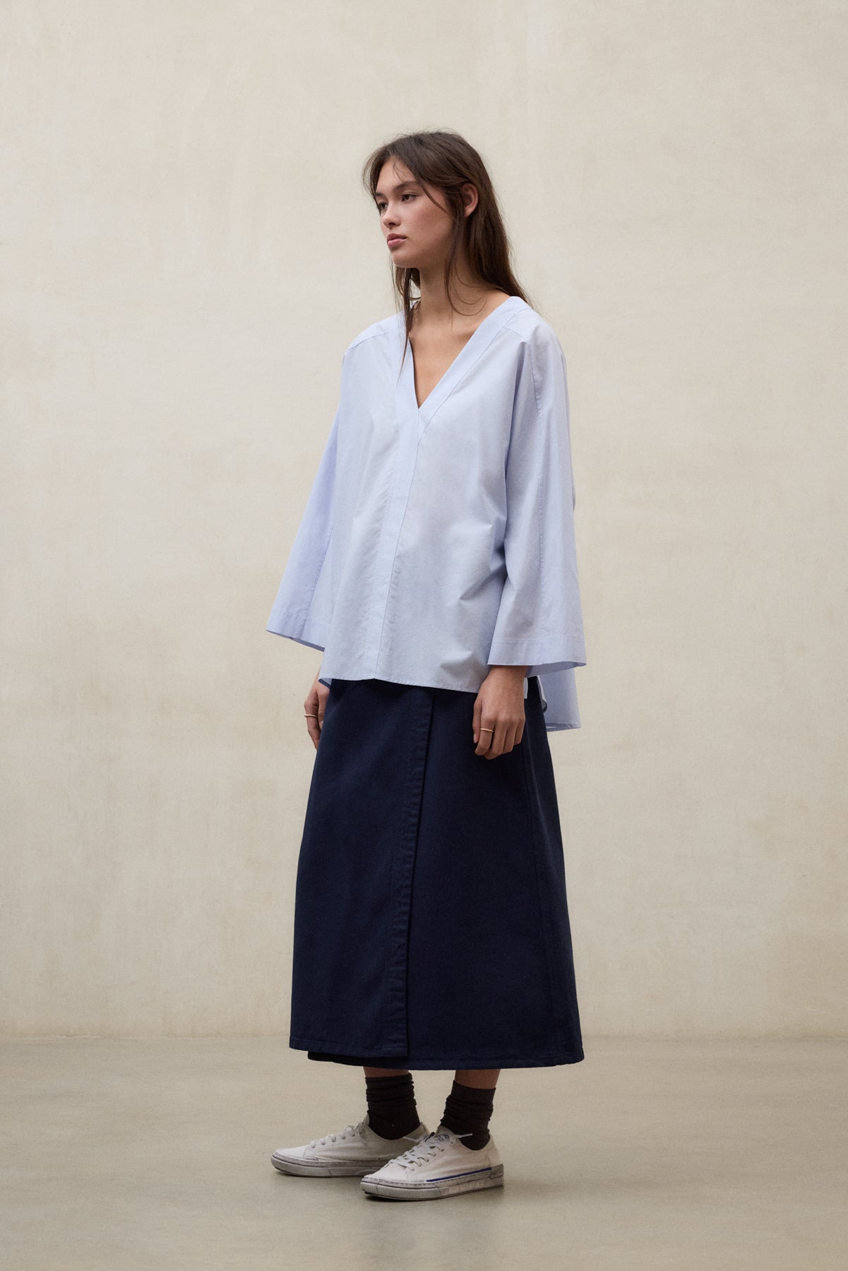 CAMISA PIA AZUL CLARO