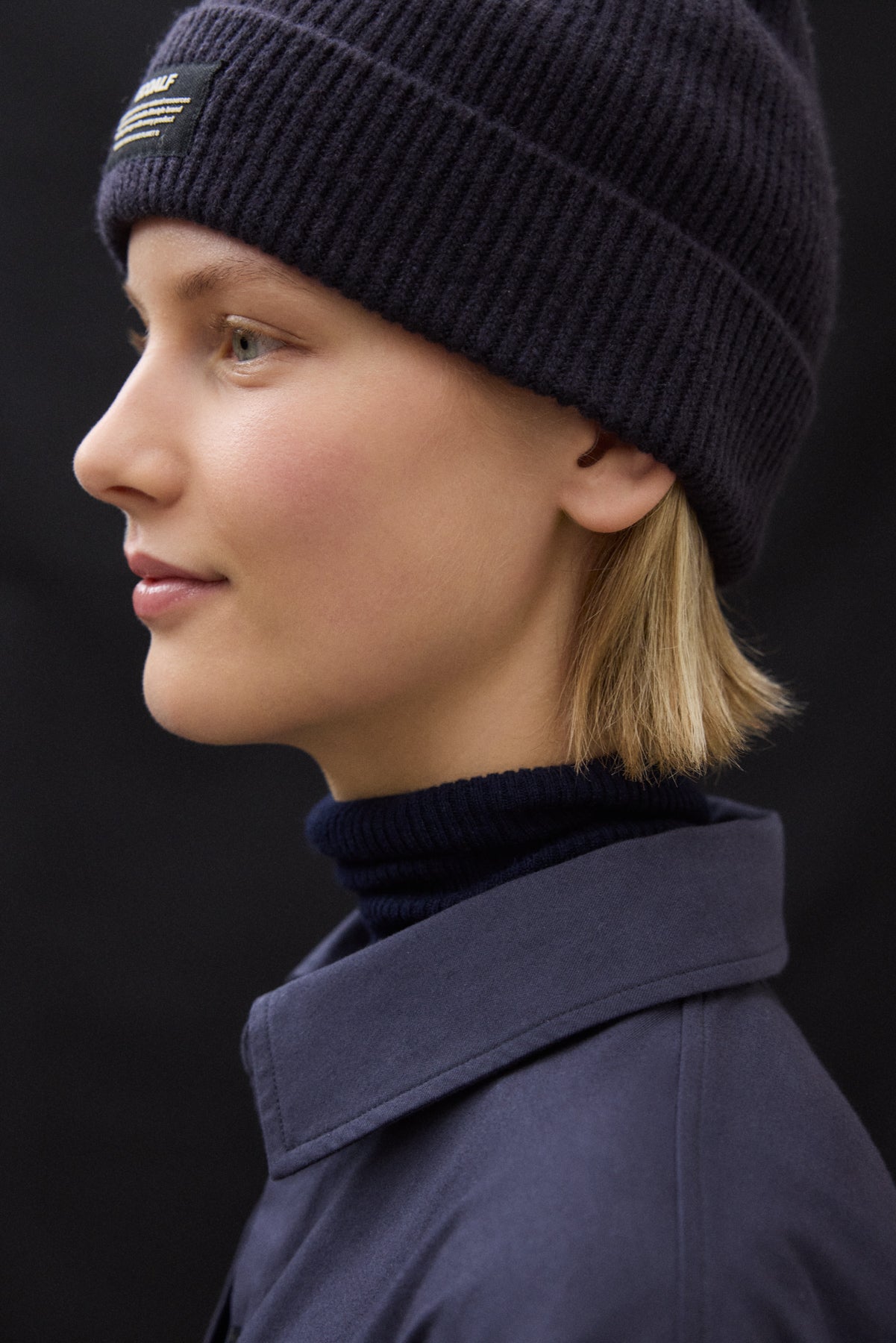 NAVY BLUE SARA SHIRT