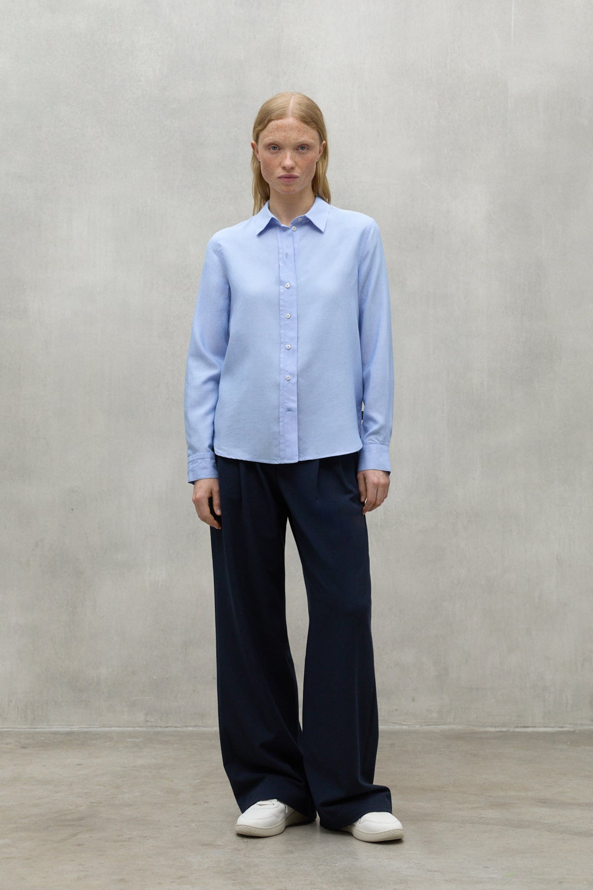 LIGHT BLUE TRIMA SHIRT