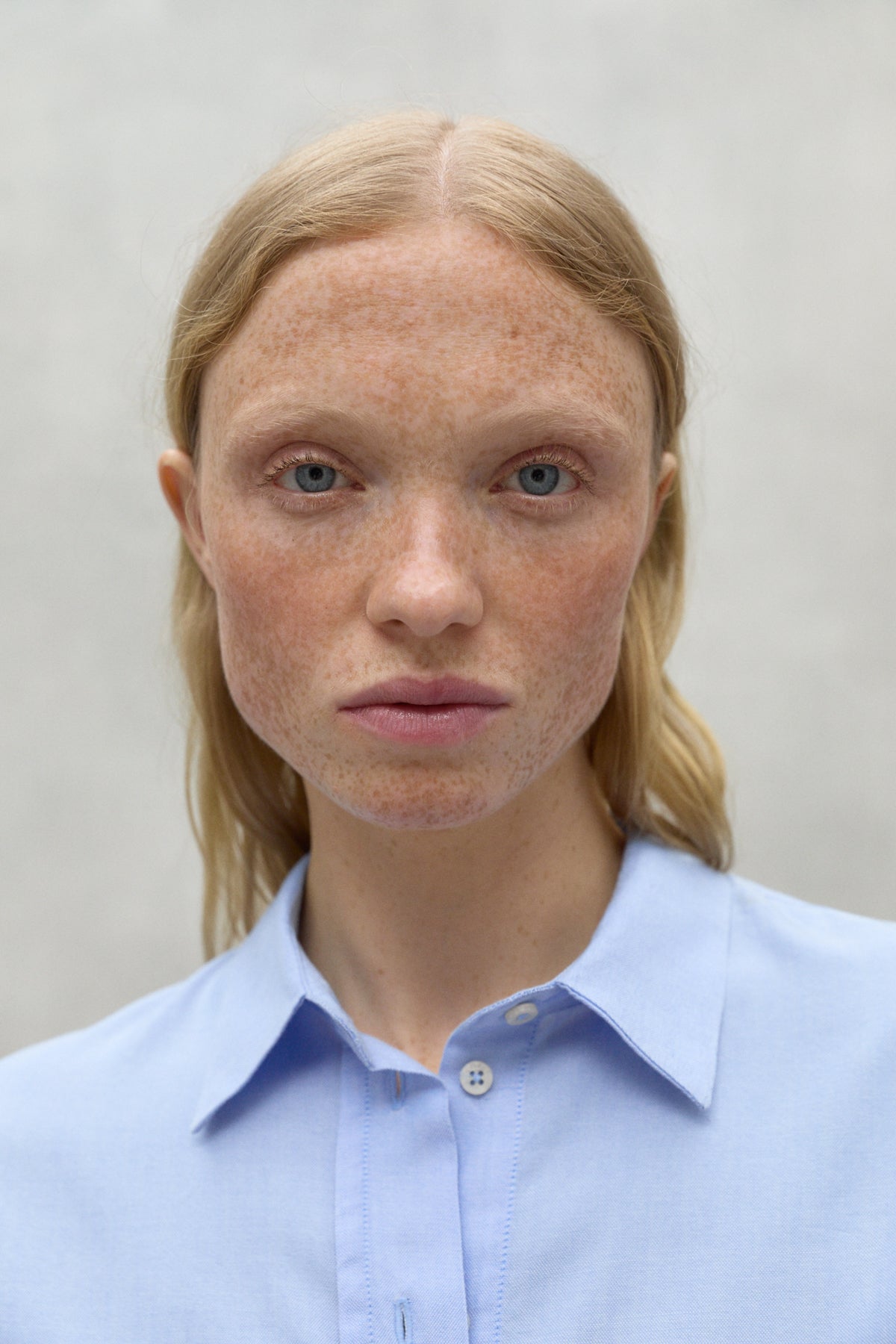 LIGHT BLUE TRIMA SHIRT