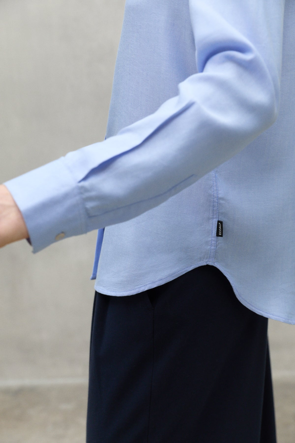 LIGHT BLUE TRIMA SHIRT