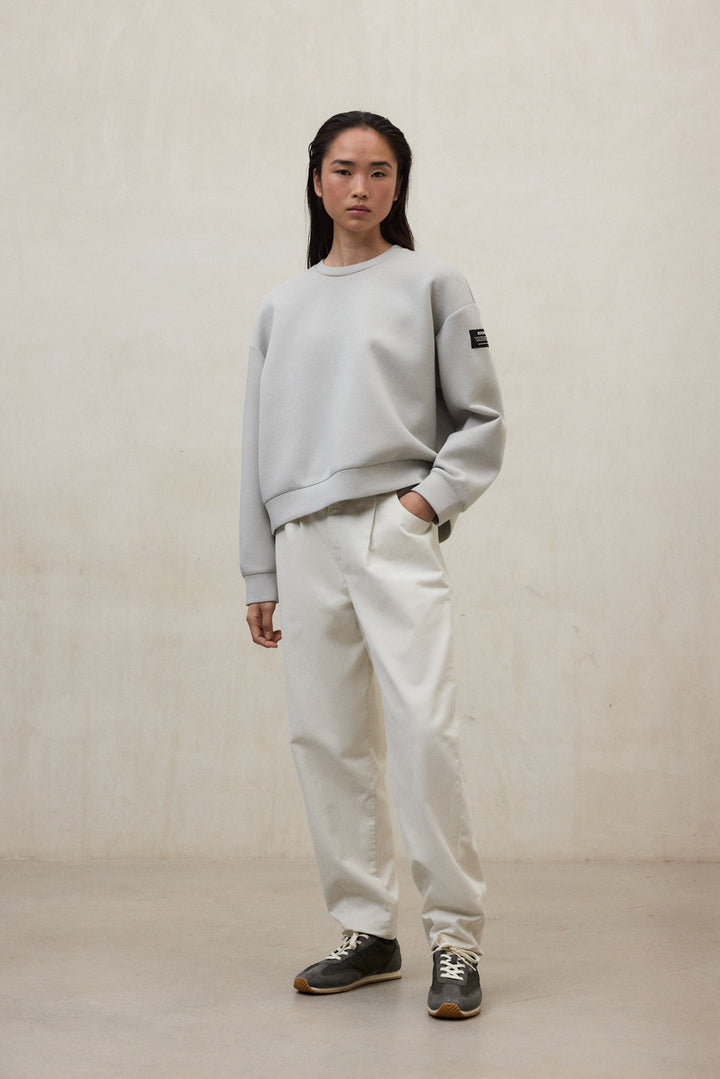 SWEAT-SHIRT AMBOLO GRIS CLAIR