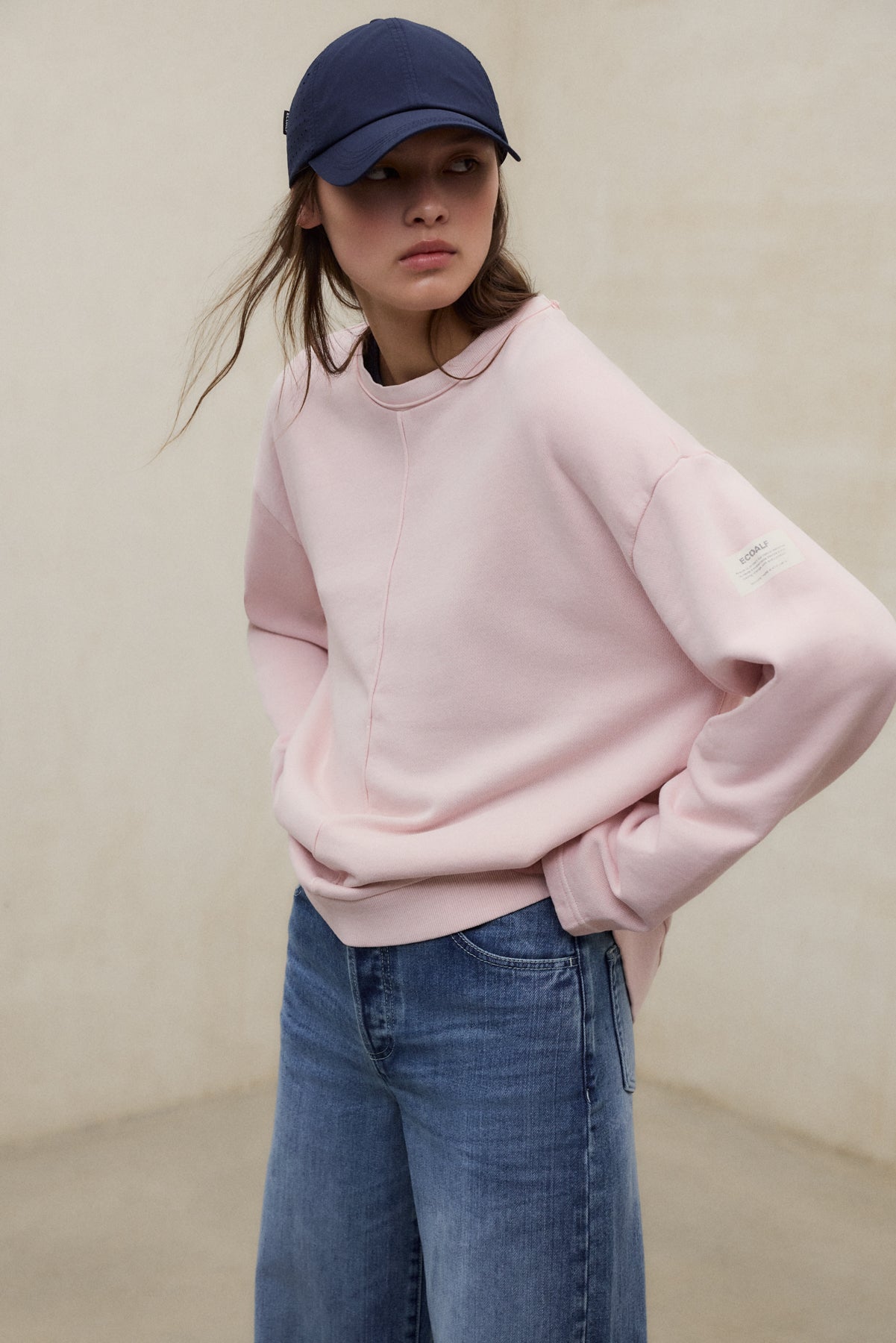 PINK ANKARA SWEATSHIRT