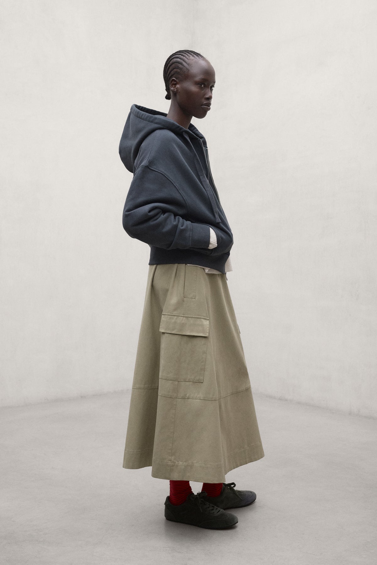 AYLLONA-Sweatshirt Khaki