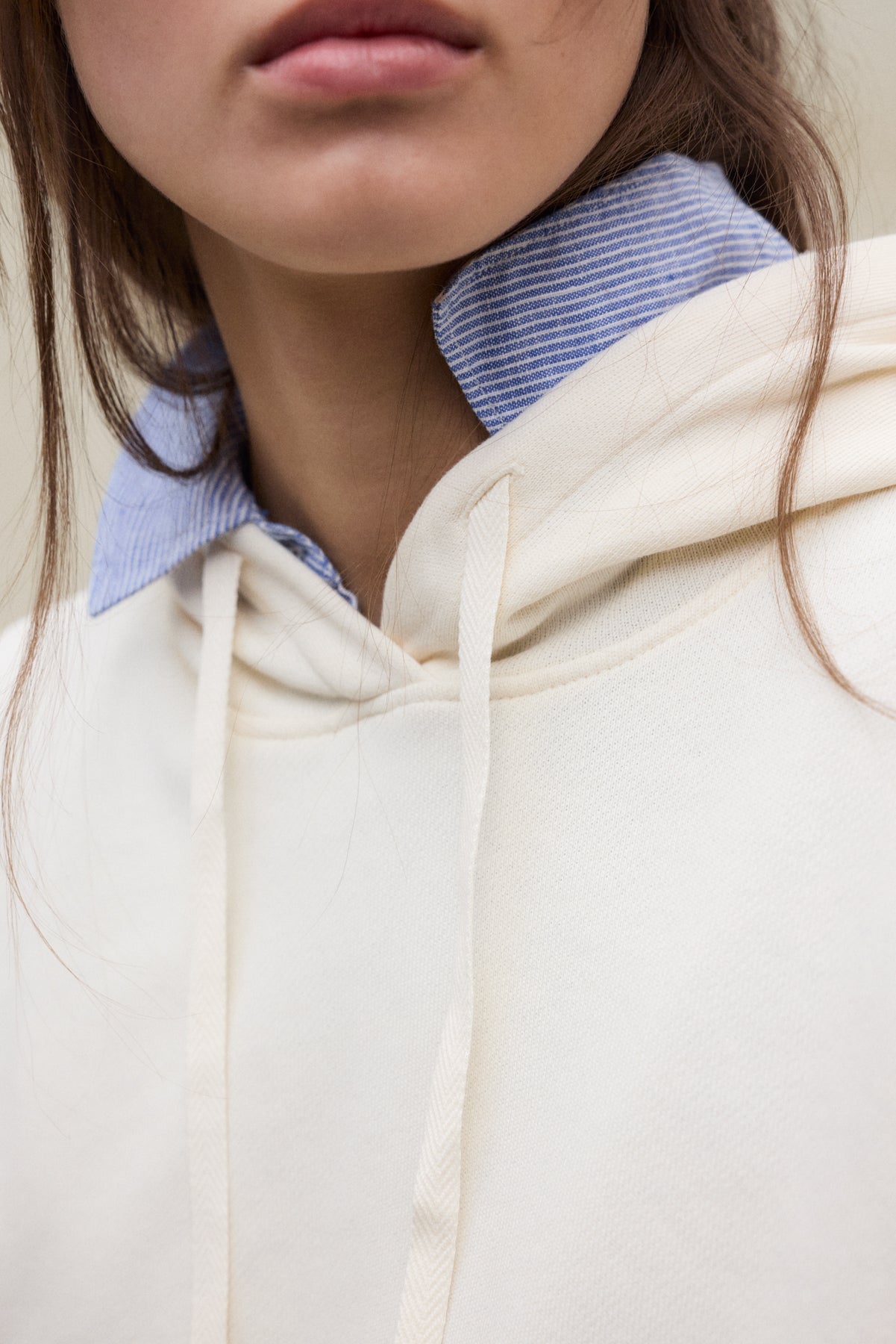BEIGE BIANCA HOODIE