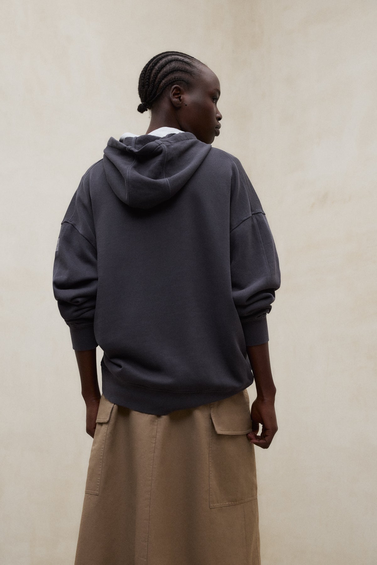 DARK GREY BIANCA HOODIE