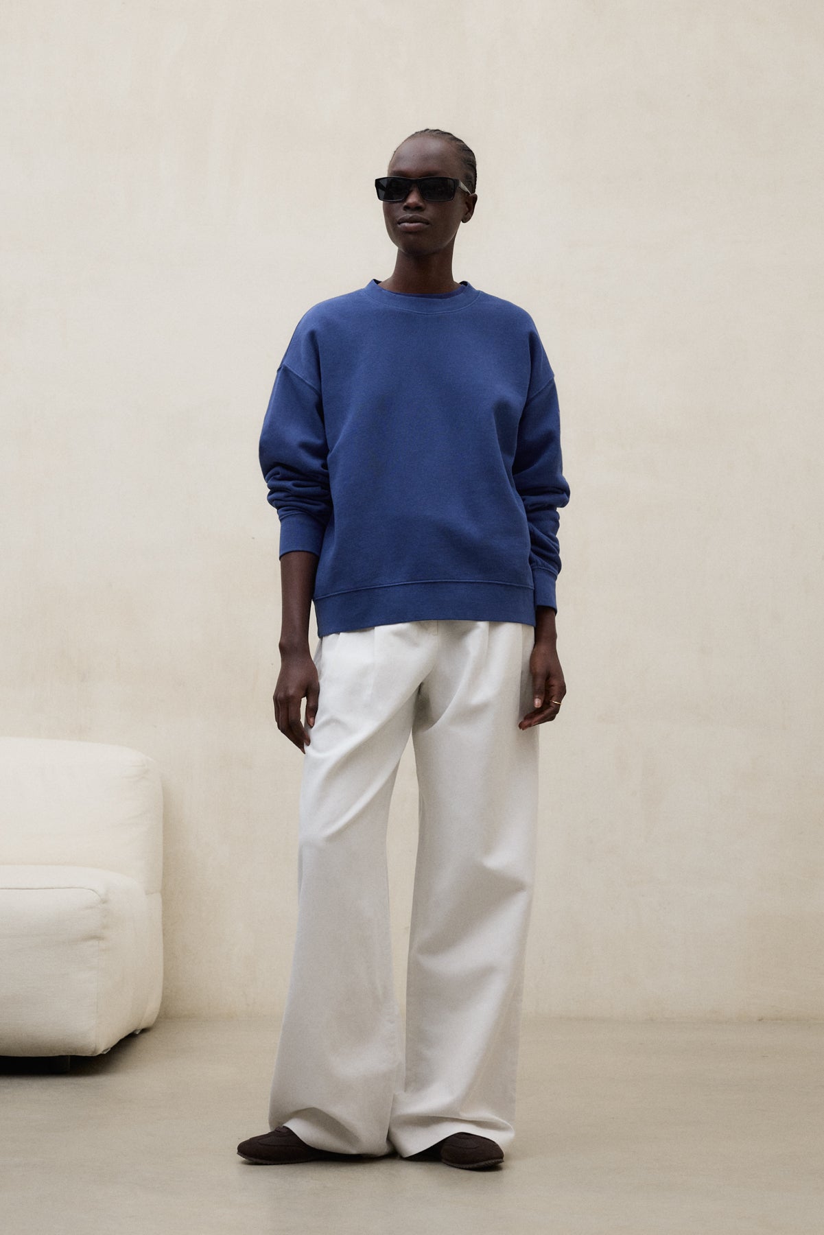 BLUE GODOY SWEATSHIRT