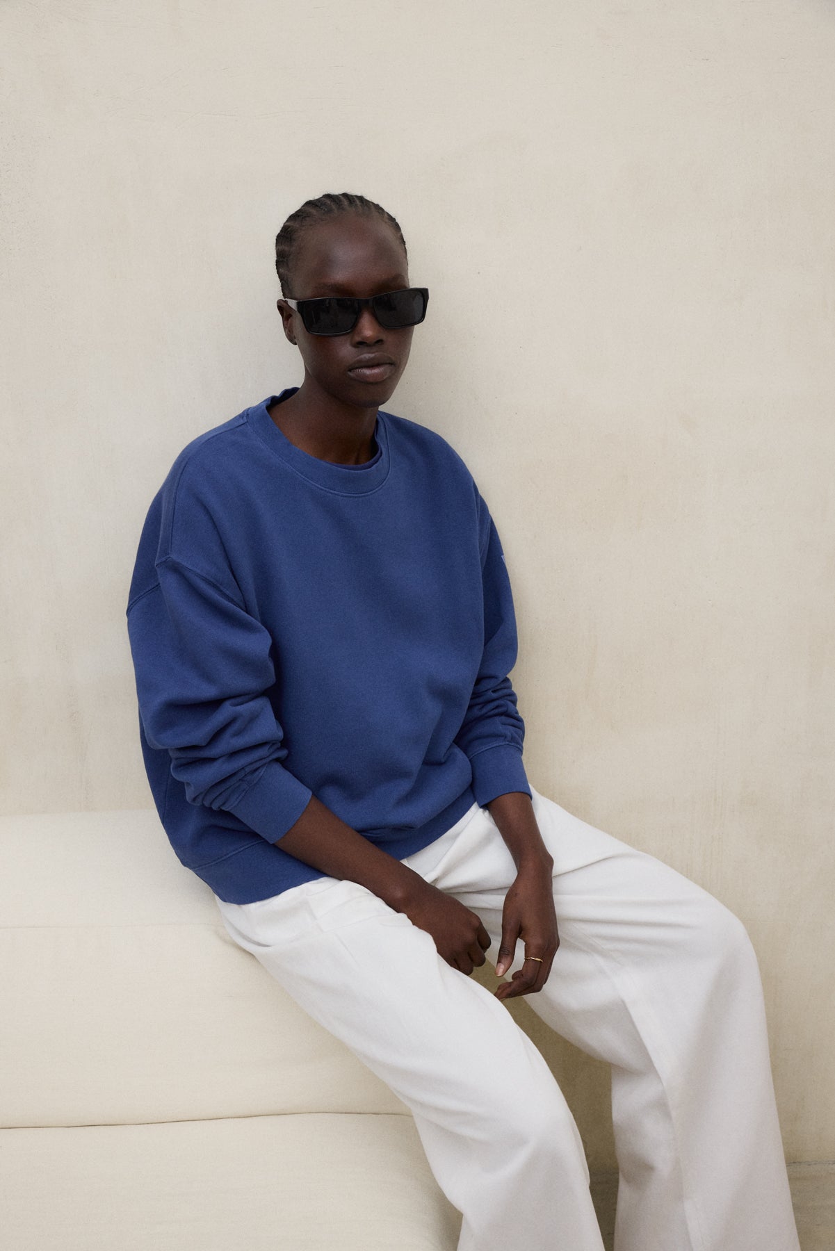 BLUE GODOY SWEATSHIRT