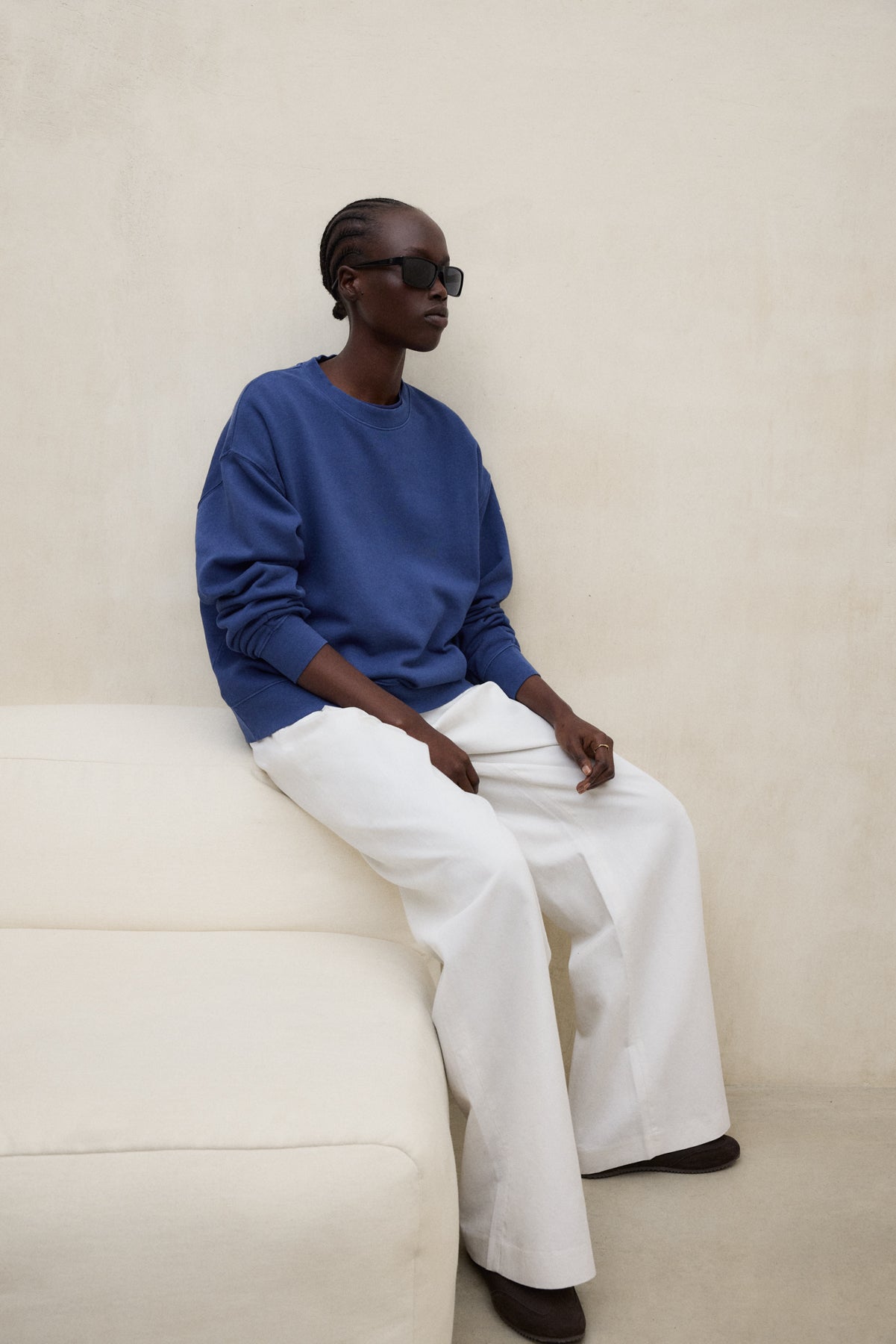 BLUE GODOY SWEATSHIRT