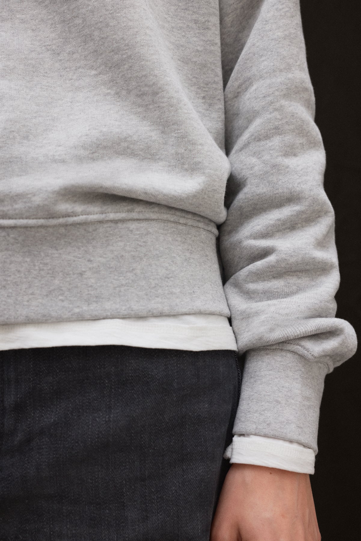 GREY GODOY SWEATSHIRT