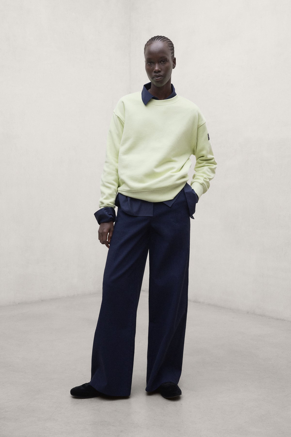 LIME GODOY SWEATSHIRT