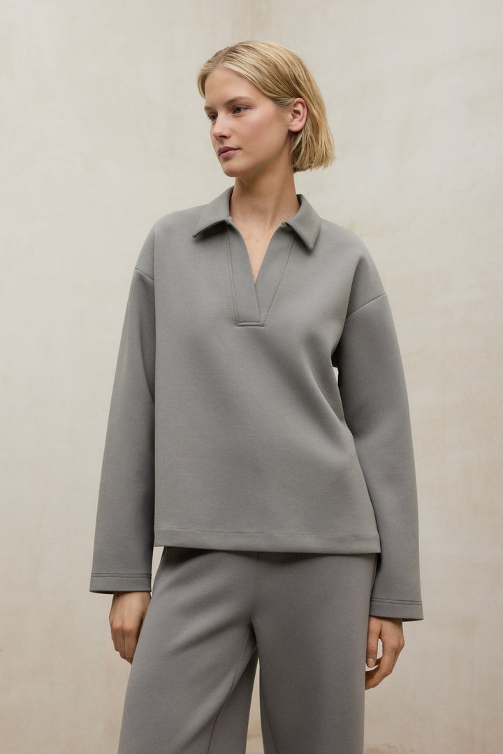 SUDADERA GRANADELLA BEIGE