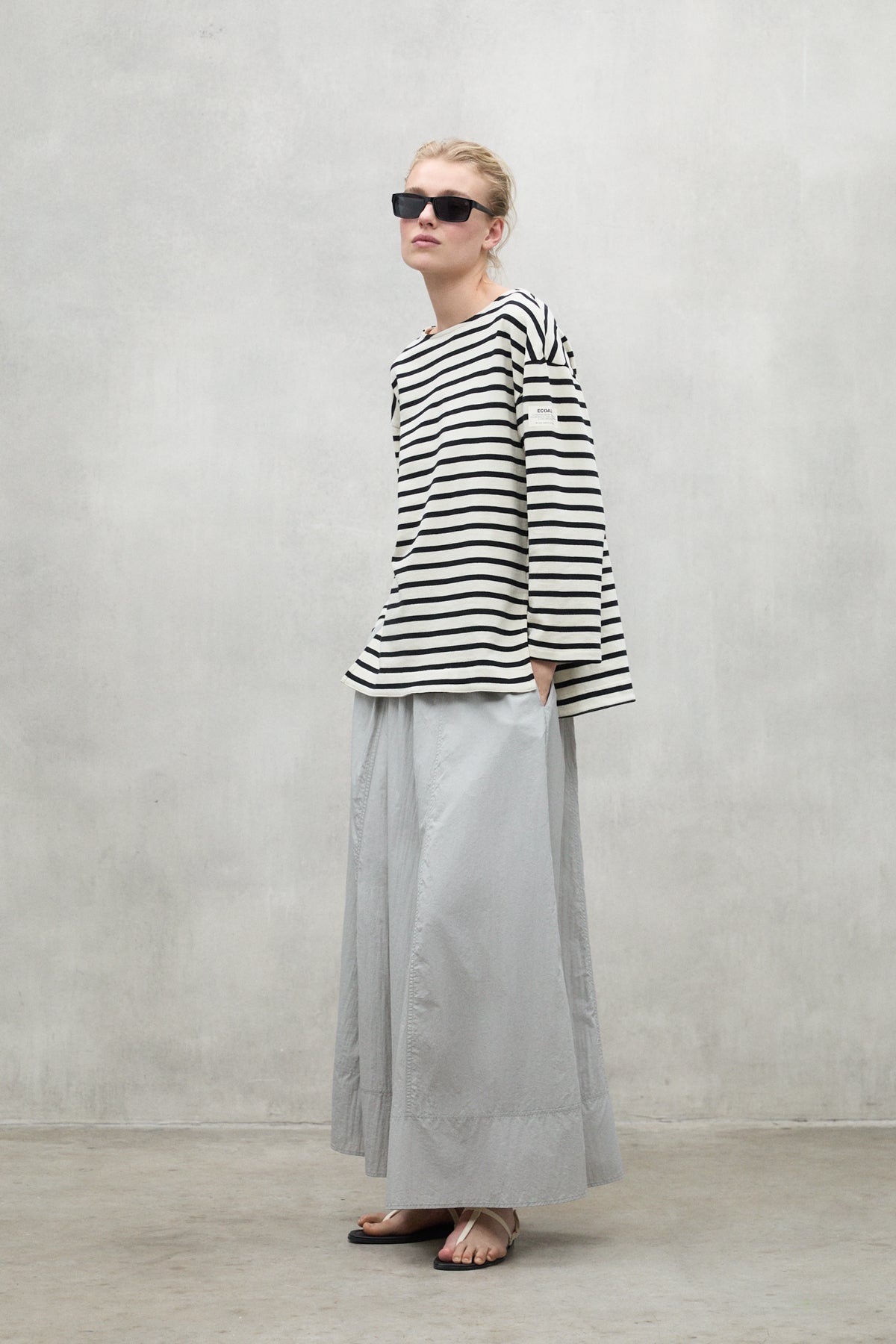 WHITE SAILOR SWEATSHIRT