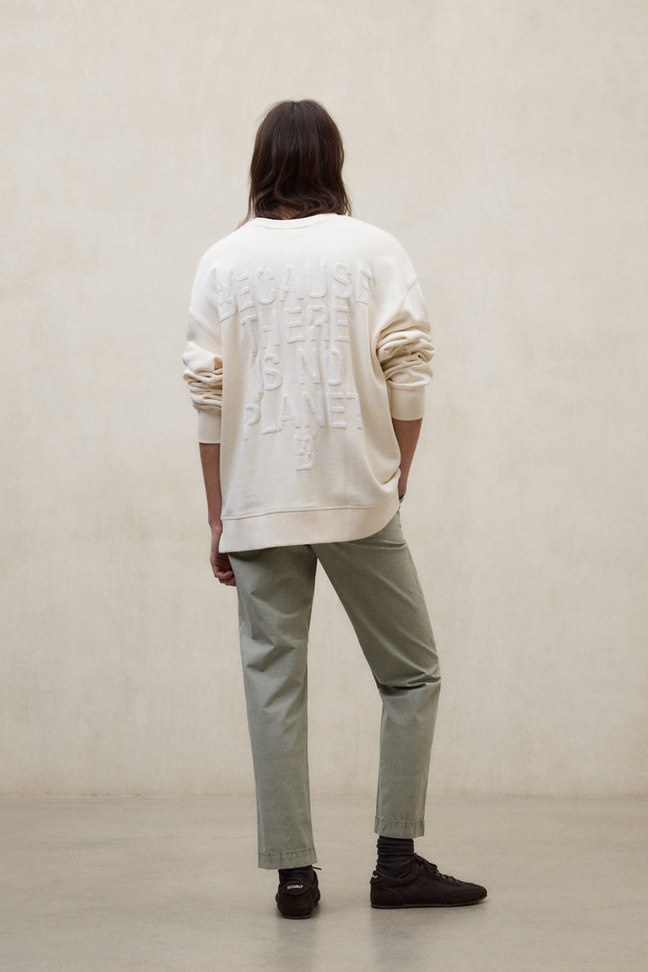 BEIGE STORM SWEATSHIRT