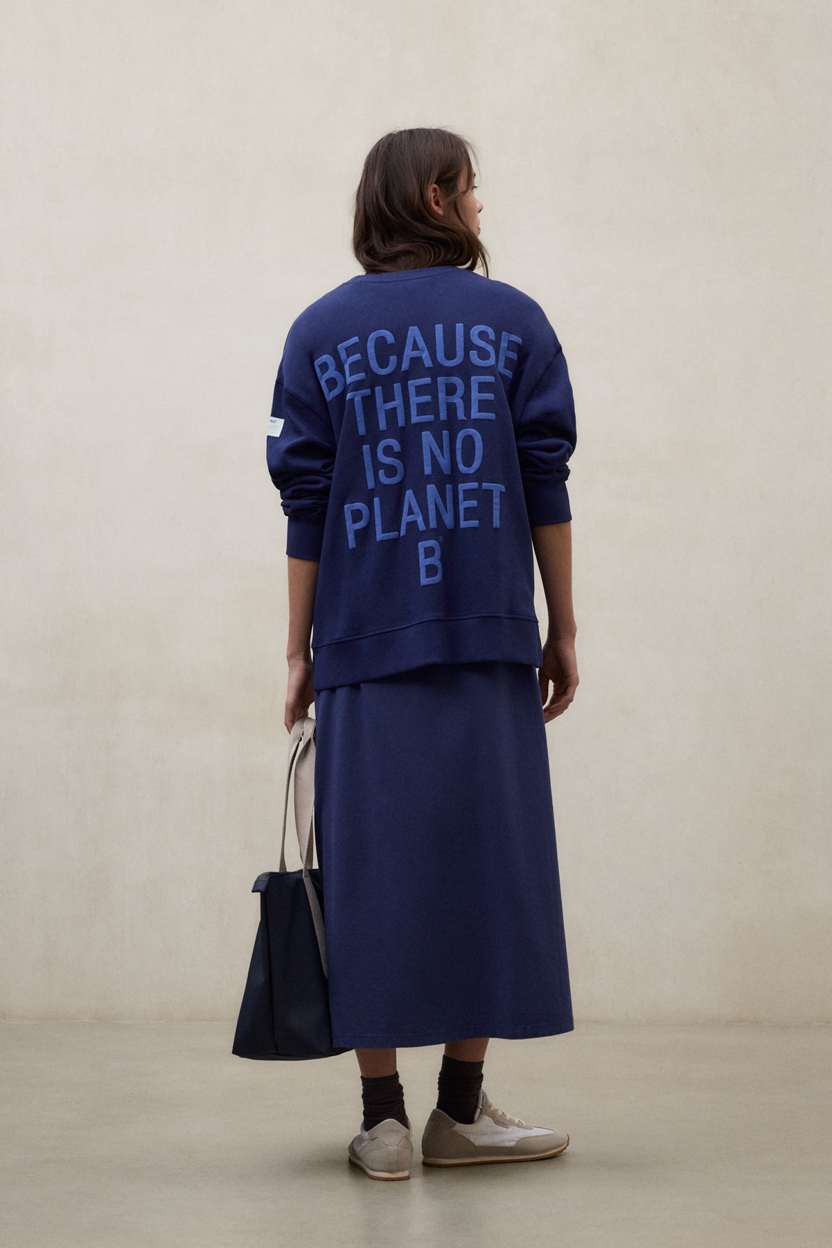 SWEATSHIRT STORM BLAU