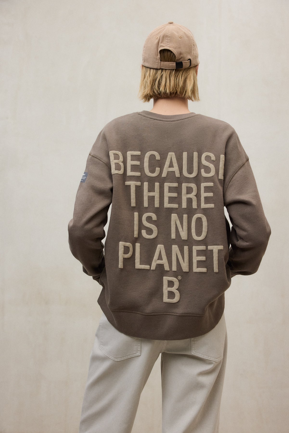SWEATSHIRT STORM BRAUN