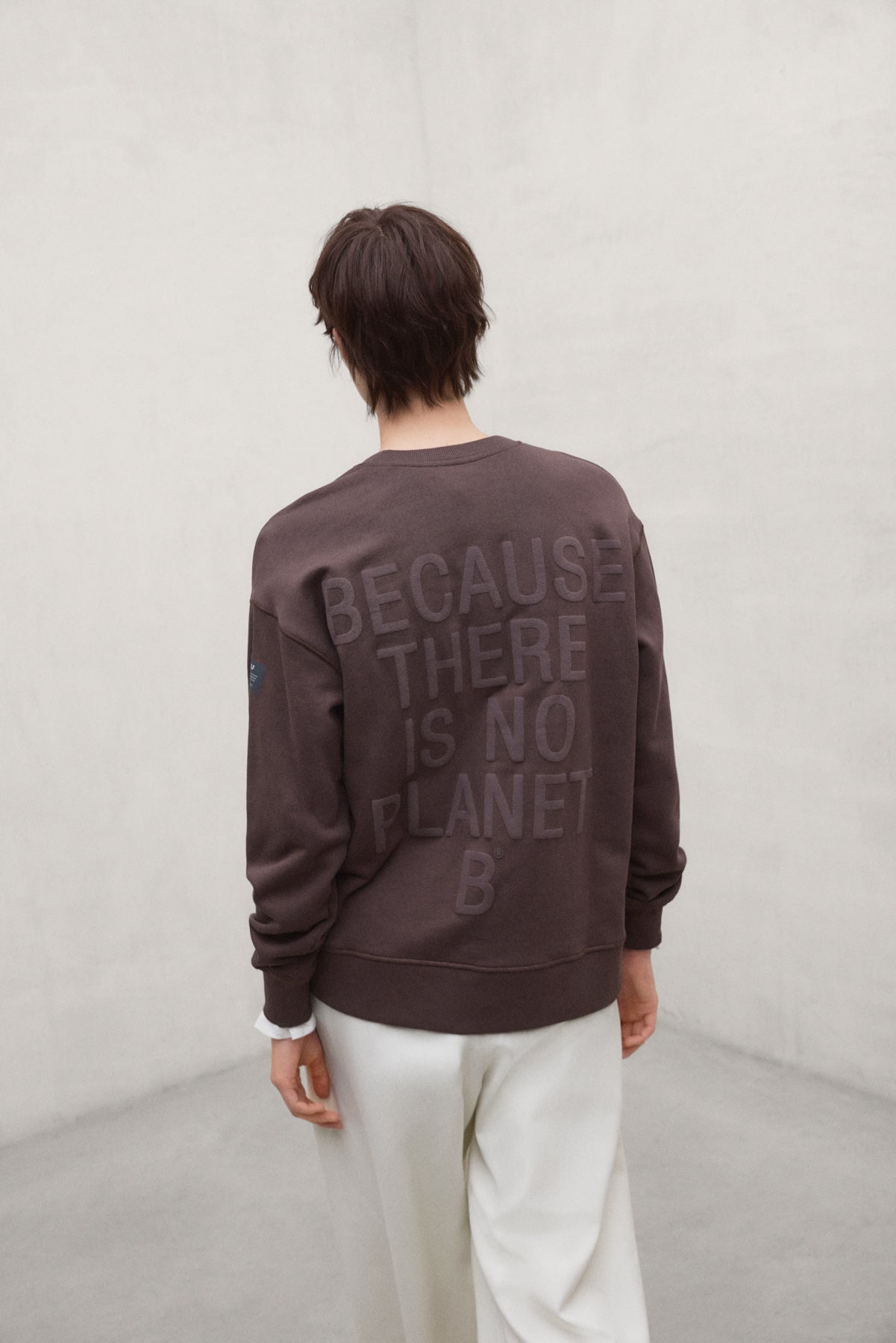SUDADERA STORM MARRÓN