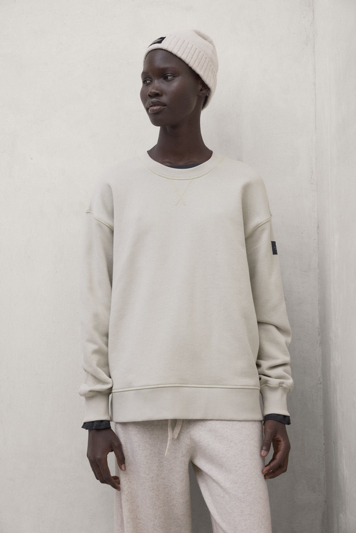 SUDADERA STORM BEIGE