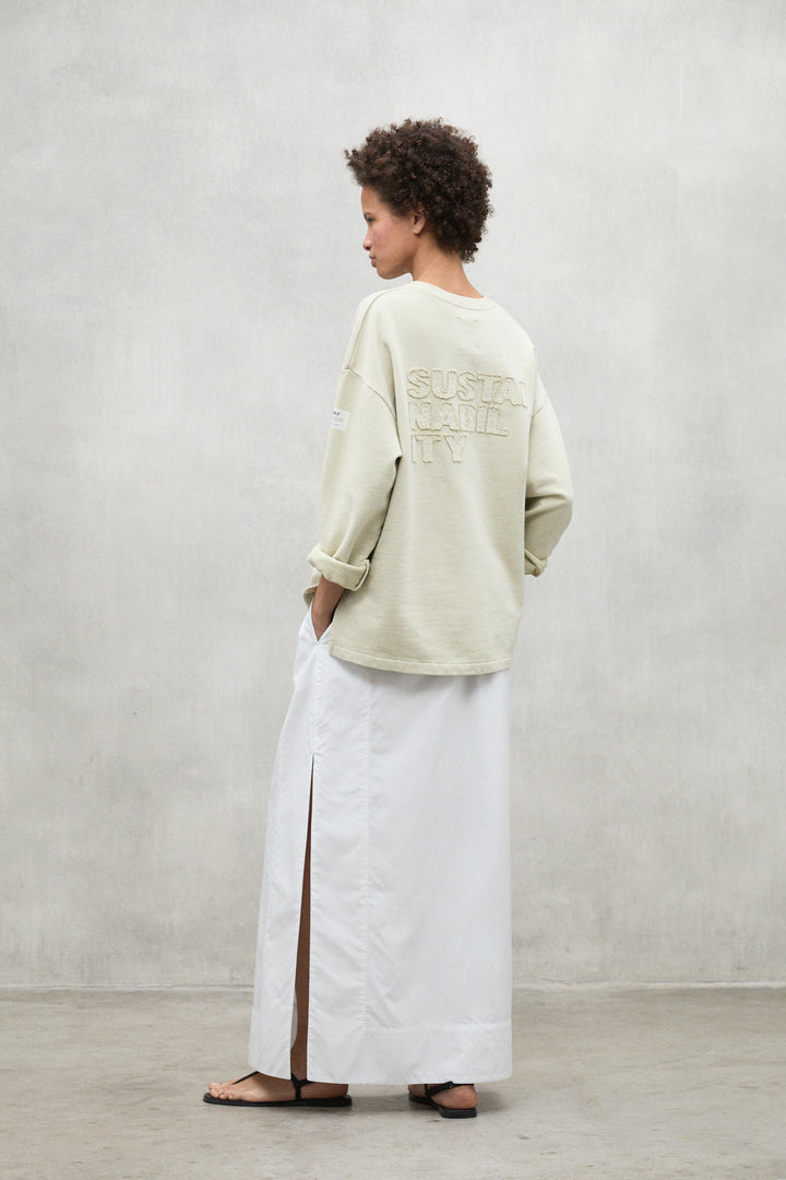 SWEATSHIRT SUSTAIN GELB