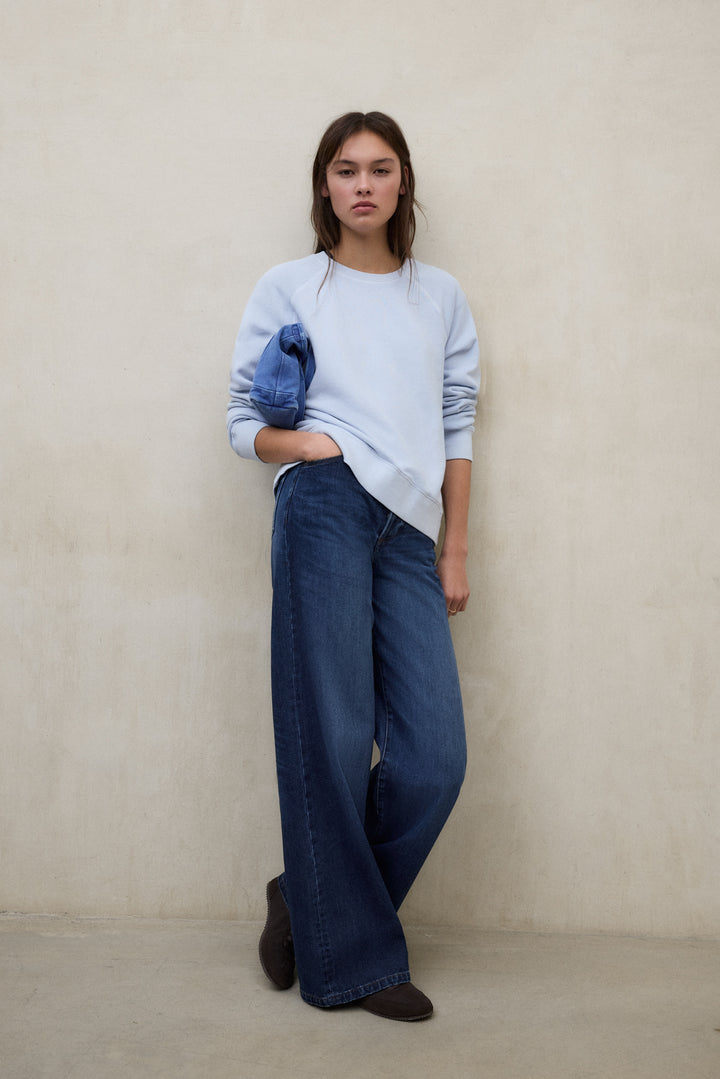 SWEATSHIRT VIOLINA HELLBLAU